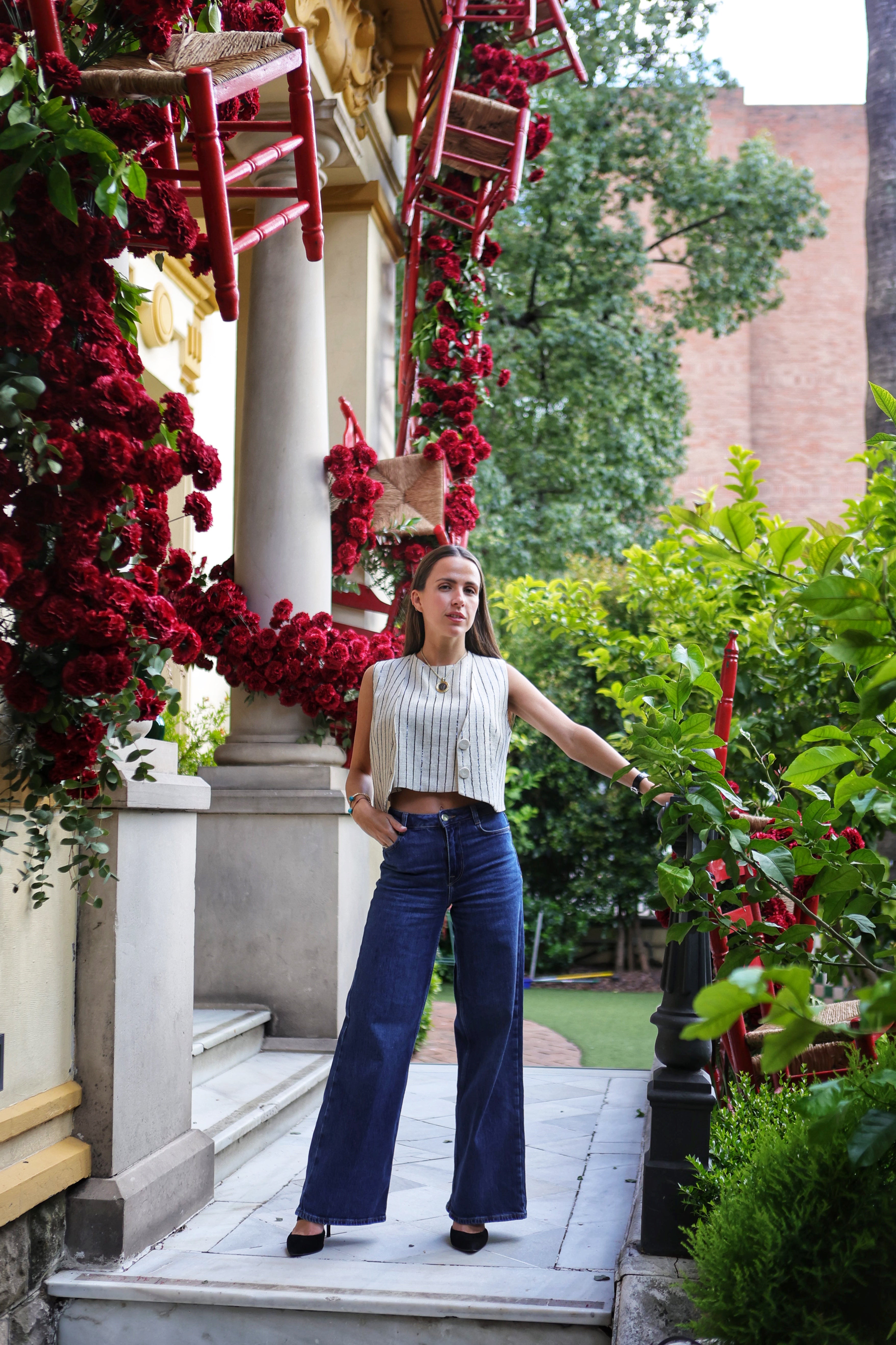 STILETTO ALBA ANTE NEGRO TACÓN 8CM