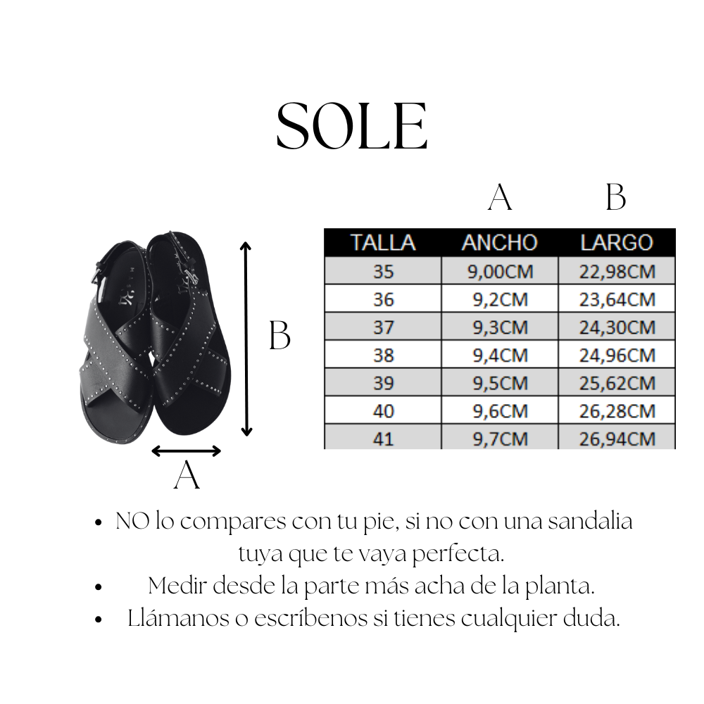 BLACK LEATHER FLAT SOLE SANDAL