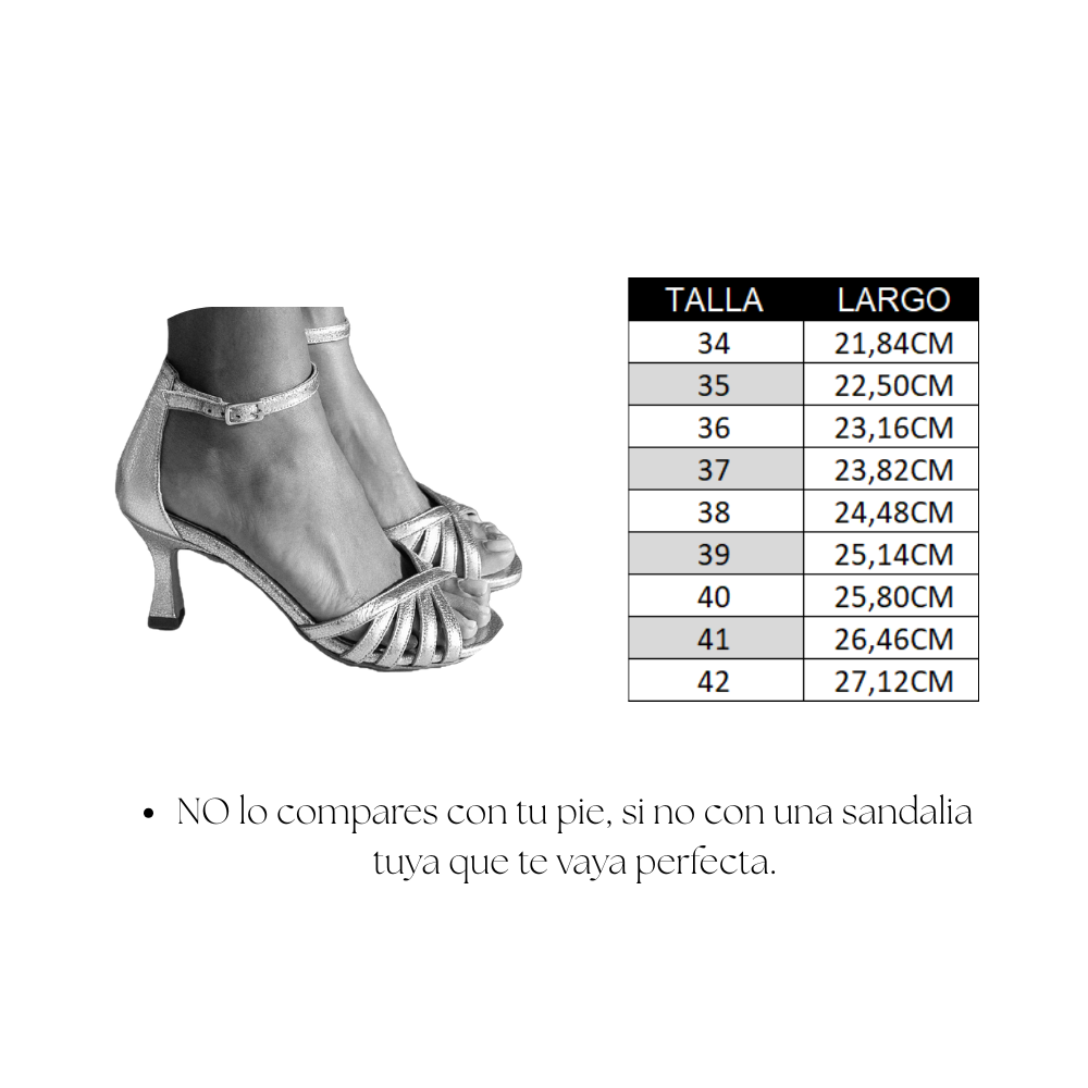 SANDALIA MIA ANTE NATURAL TACÓN 6CM