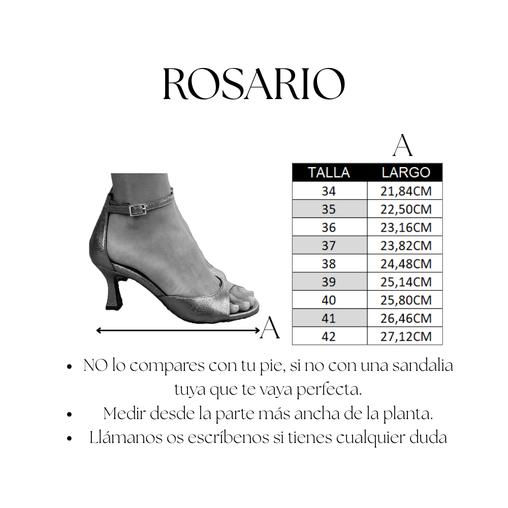 SANDALIA ROSARIO PIEL EFECTO PITÓN PLATINO TACÓN 6CM