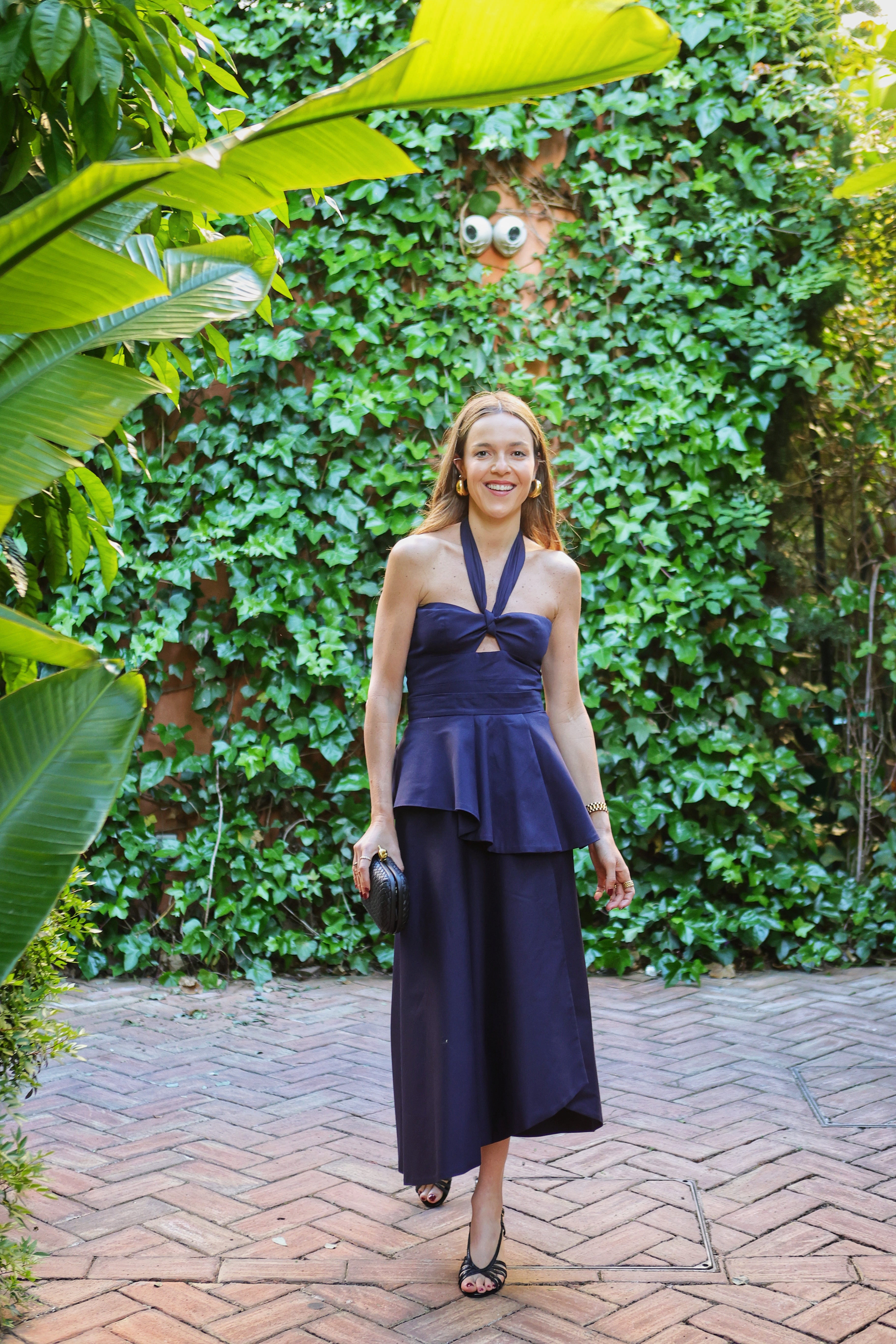 SANDALIA TRIANA PIEL EFECTO PITÓN NEGRA TACÓN 6CM