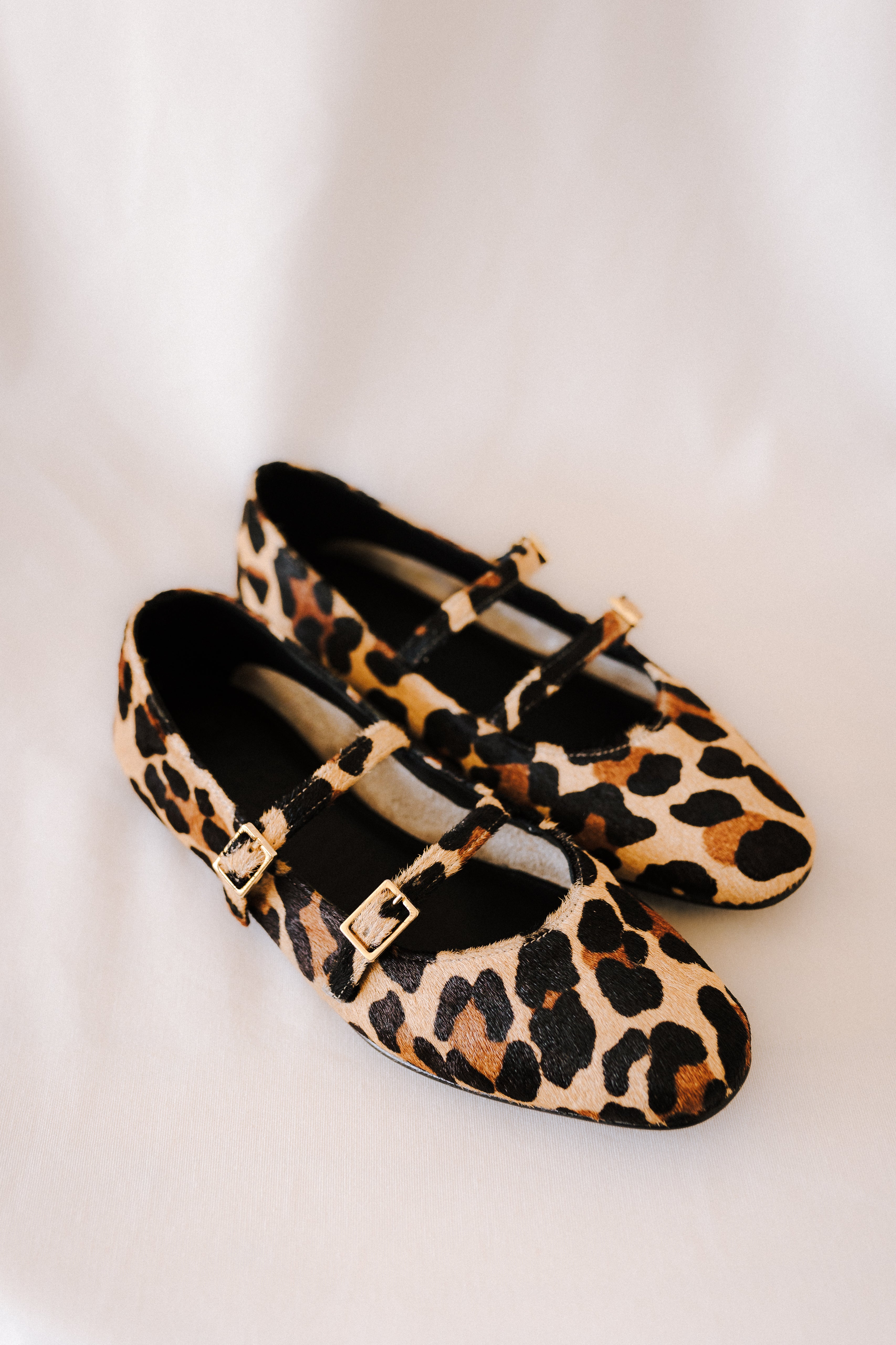 GEMA DANCER WITH LEOPARD FOAL-EFFECT LEATHER