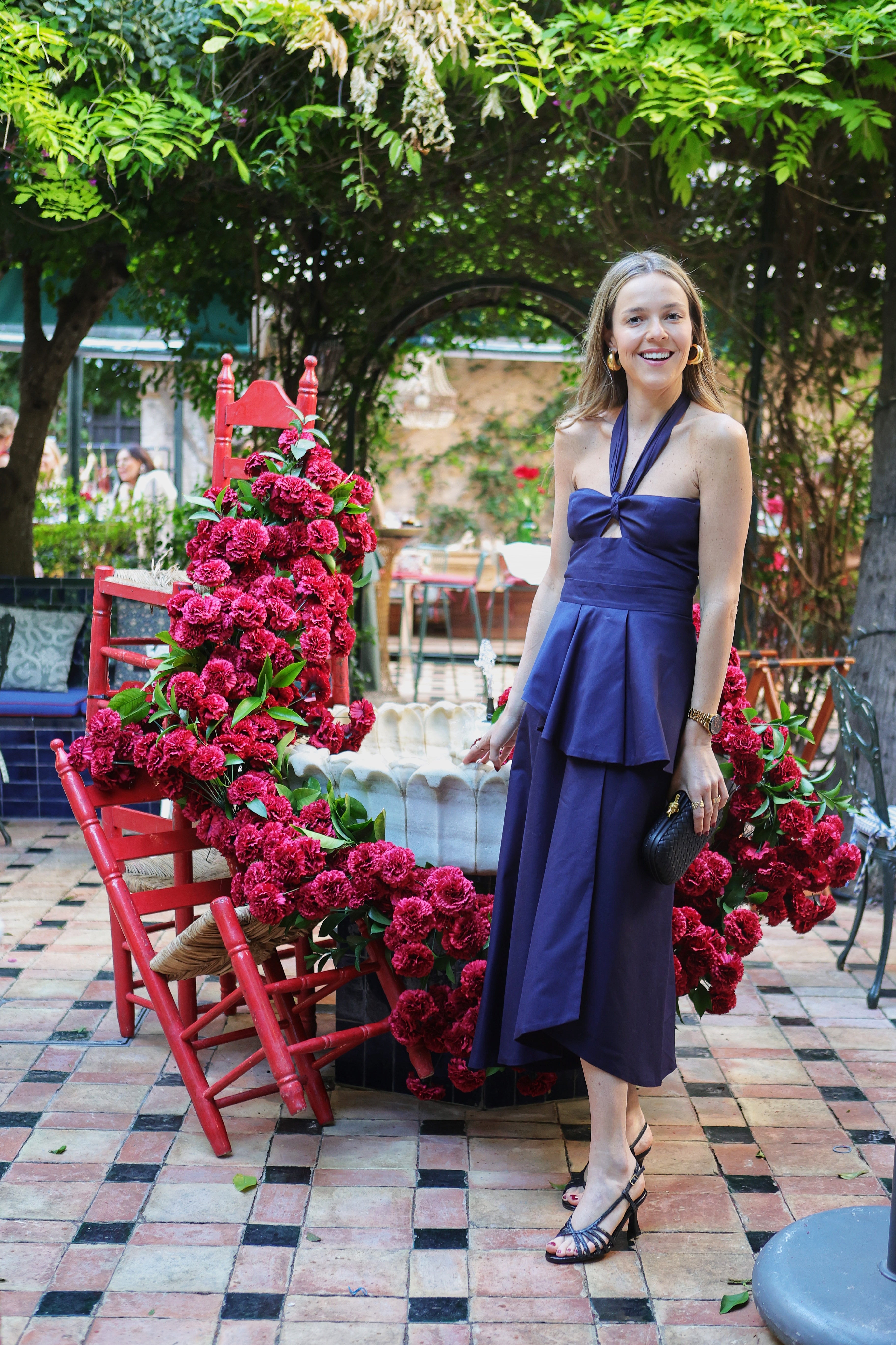 SANDALIA TRIANA PIEL EFECTO PITÓN NEGRA TACÓN 6CM