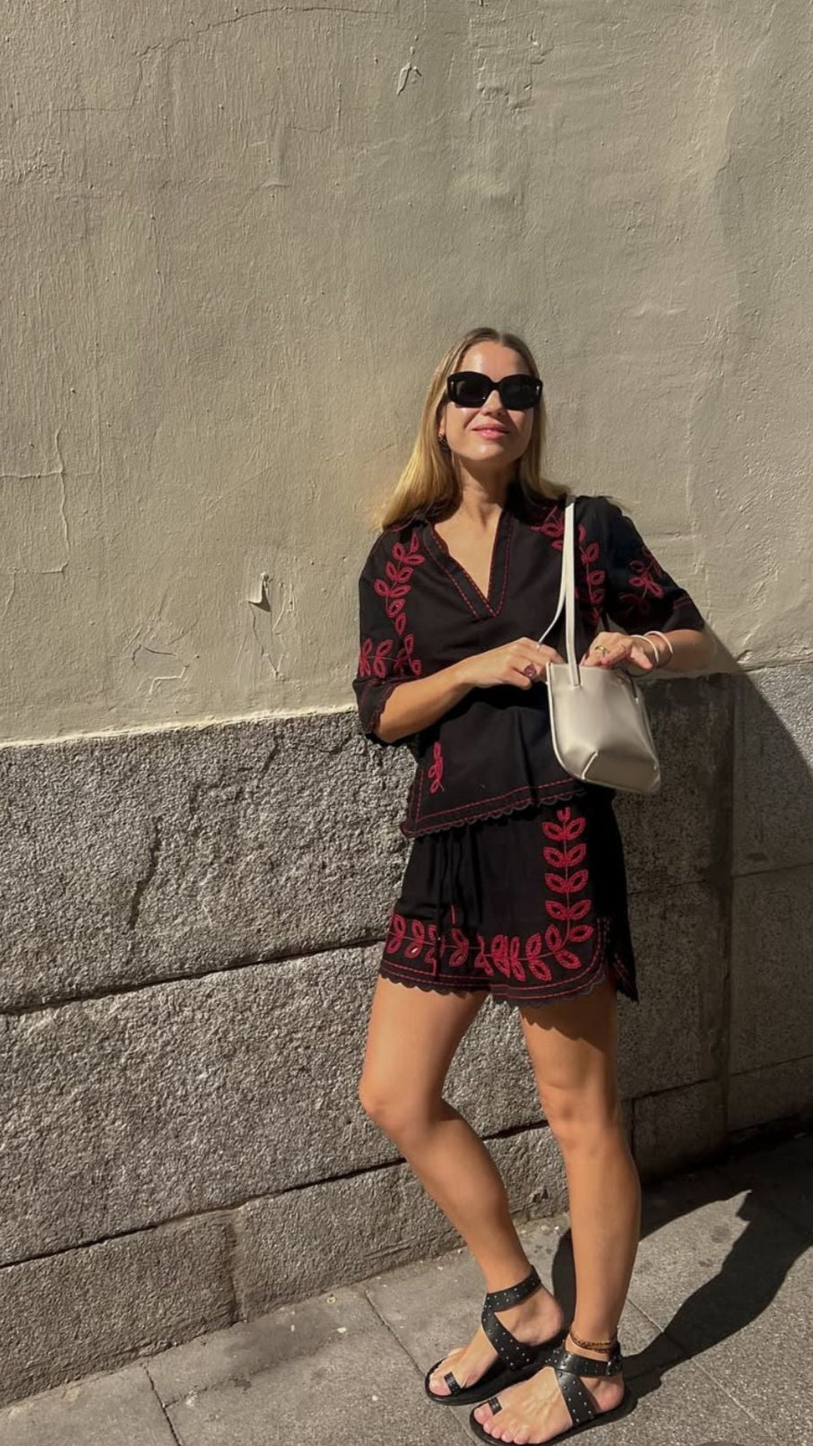 SANDALIA PLANA PABLO PIEL NEGRA