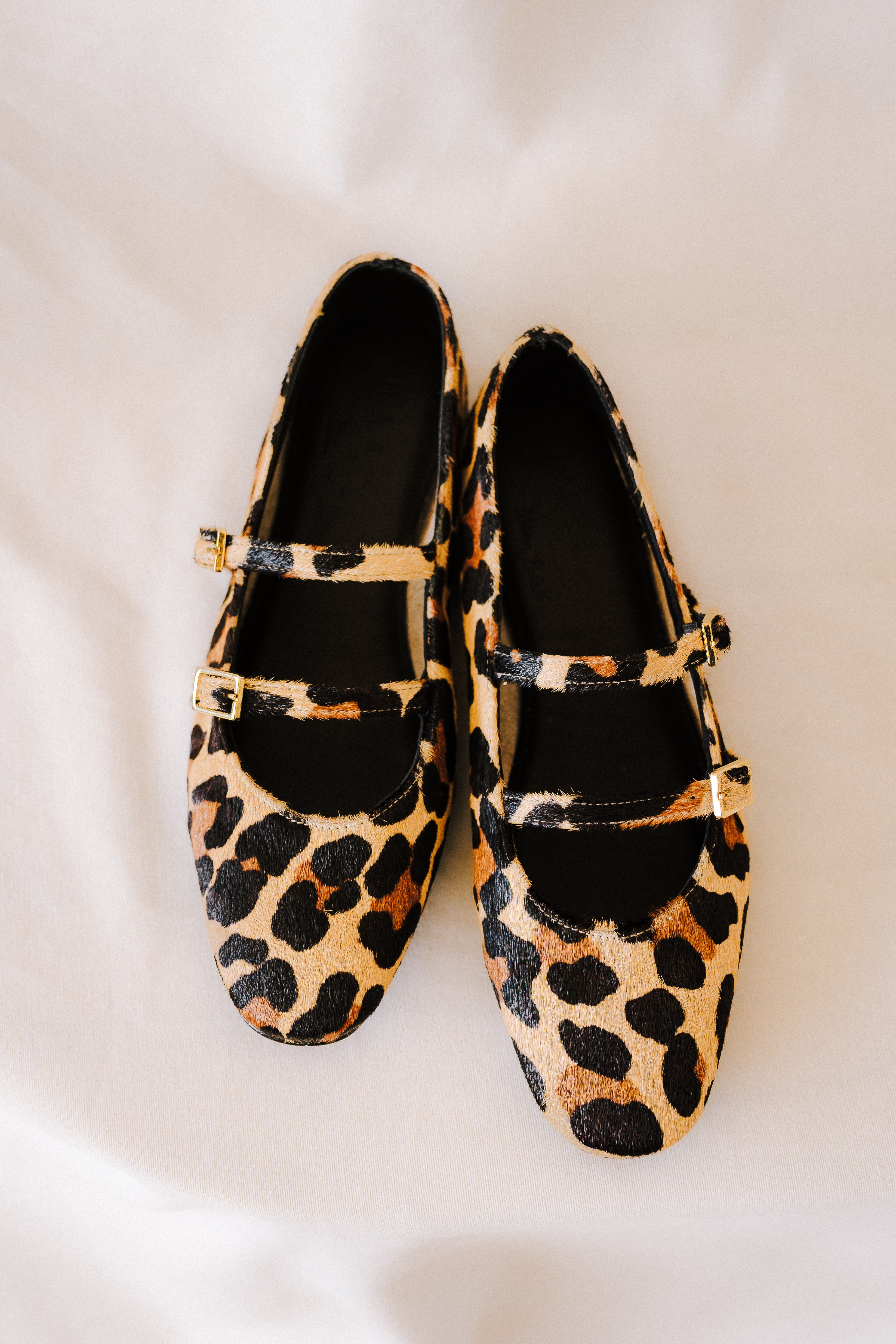 GEMA DANCER WITH LEOPARD FOAL-EFFECT LEATHER