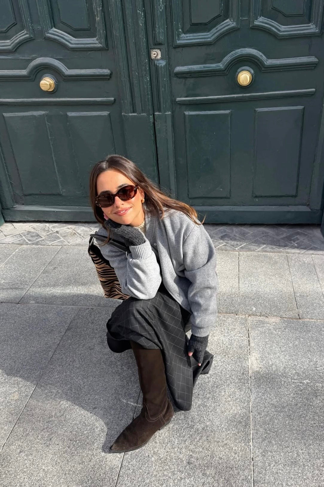 MARA BOOT CHOCOLATE BROWN SUEDE 2CM HEEL