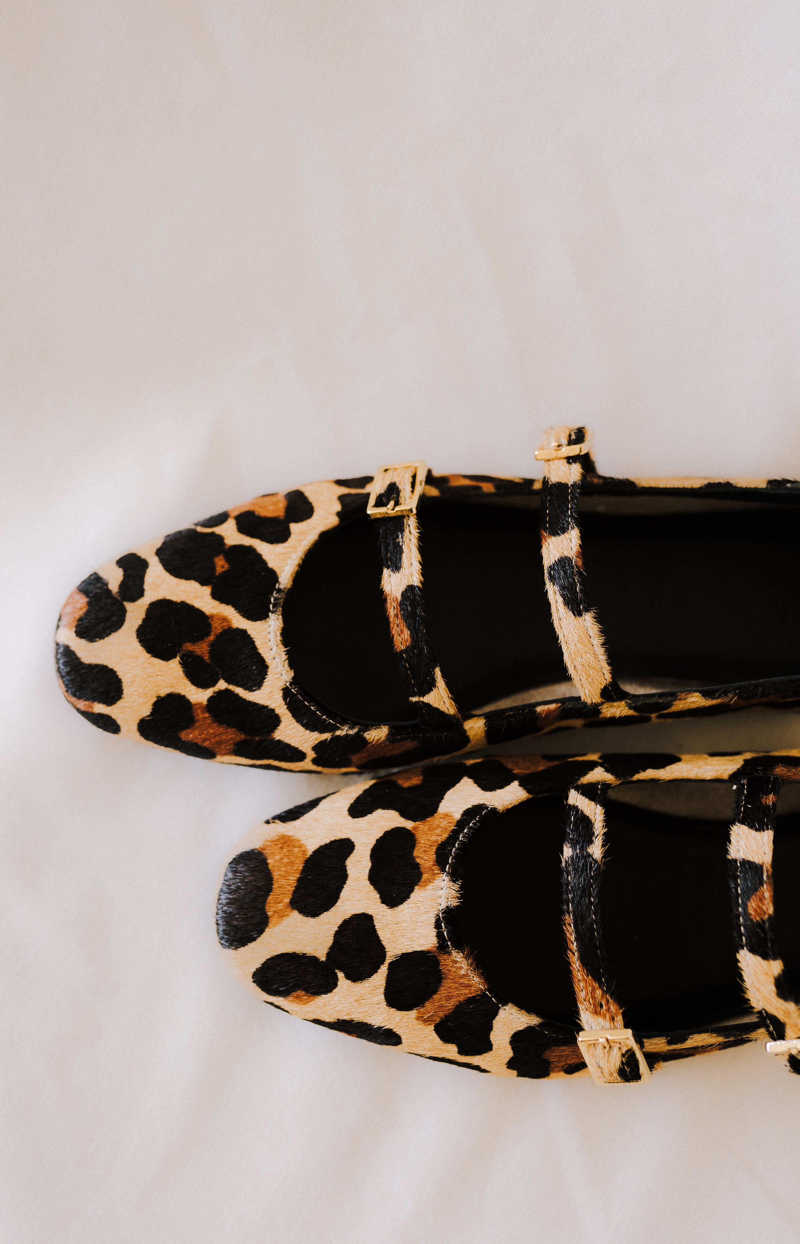 GEMA DANCER WITH LEOPARD FOAL-EFFECT LEATHER