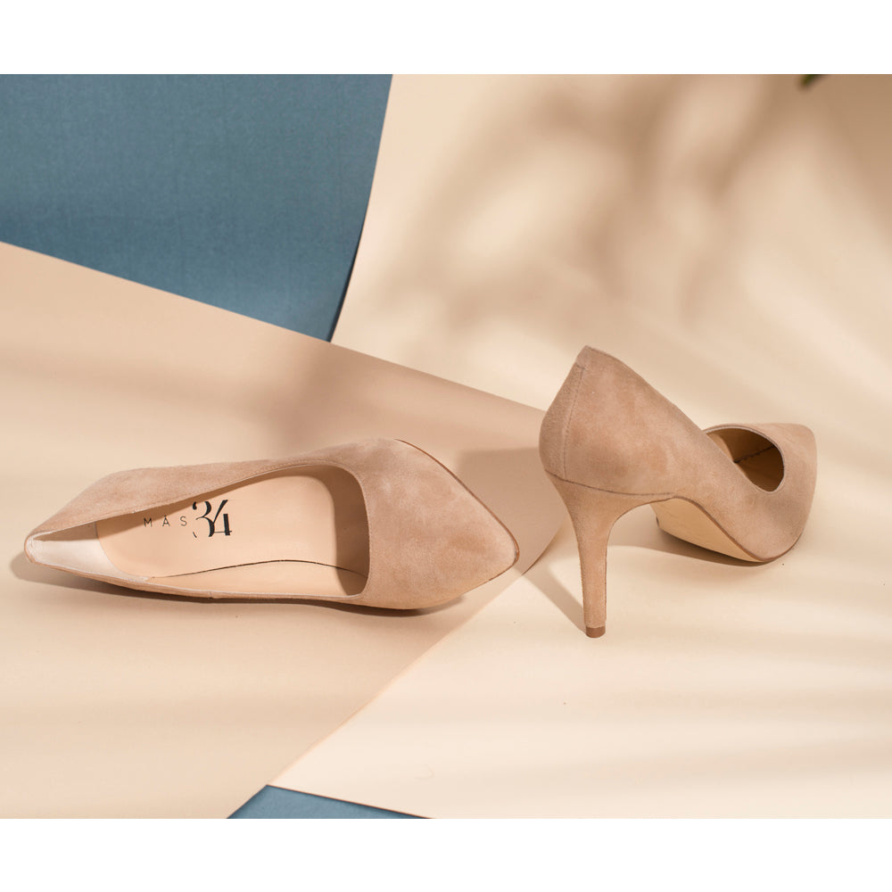 STILETTO VEGA ANTE NATURAL TACÓN 7,9CM