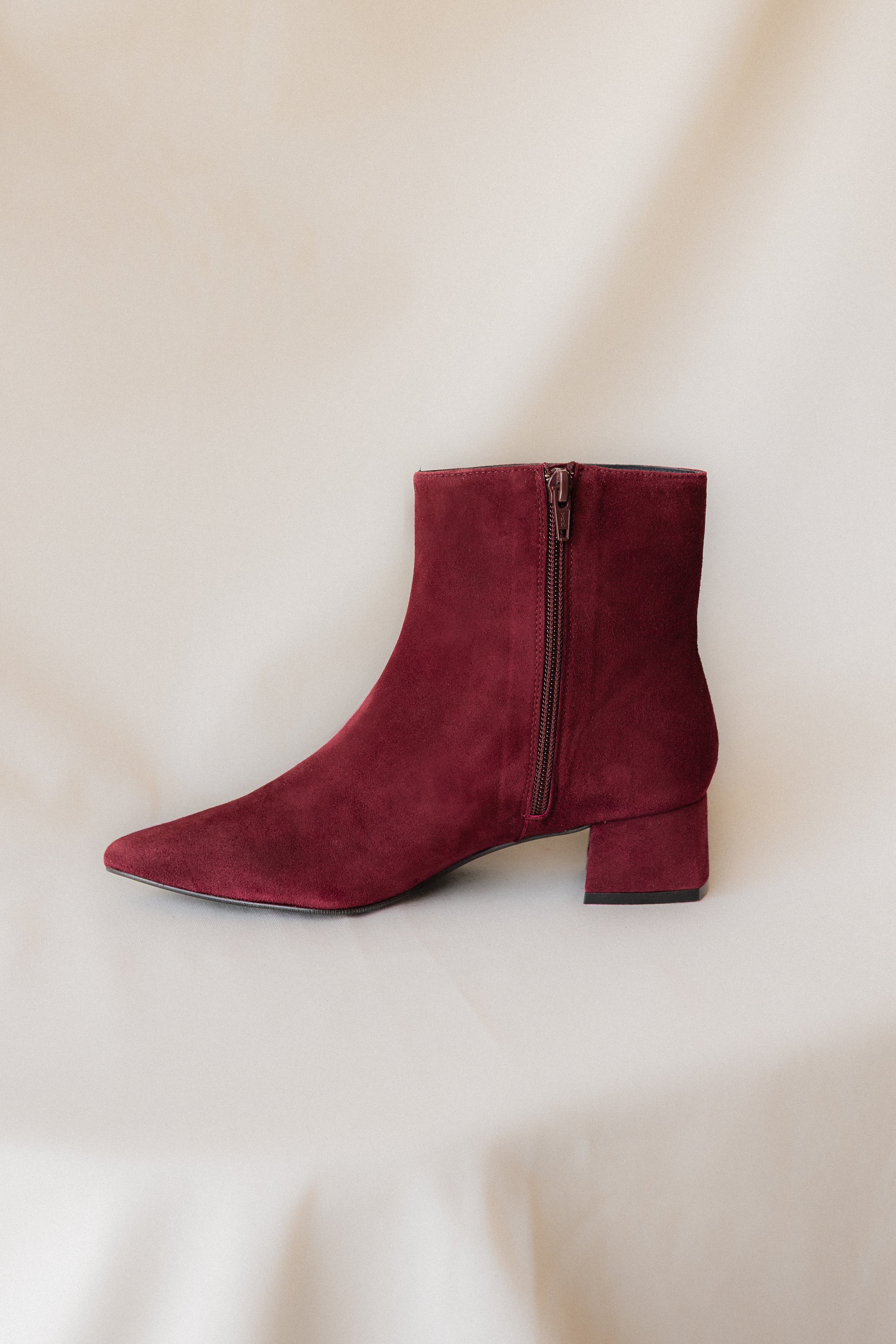 BOTÍN SILVIA ANTE BURDEOS TACÓN 4CM