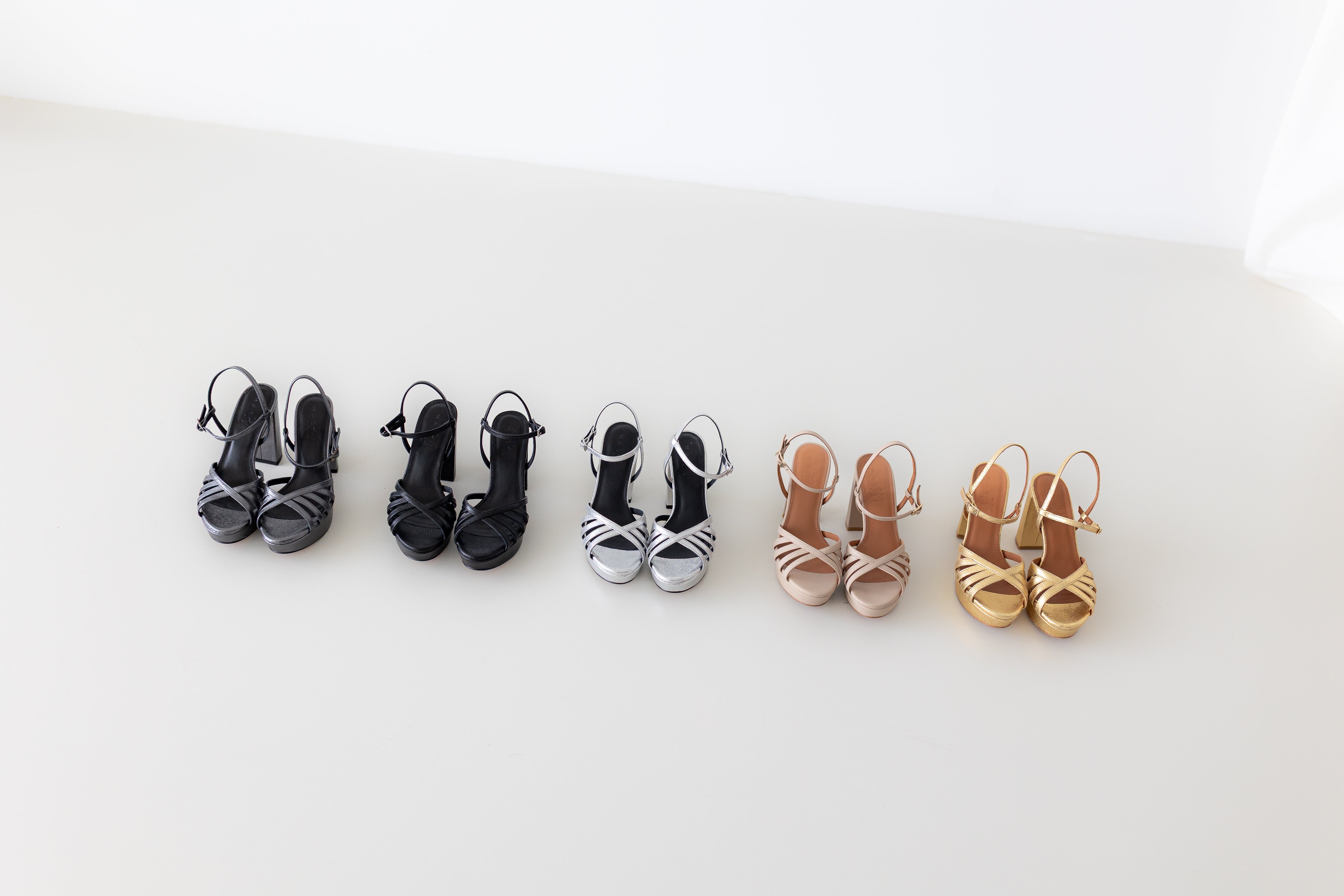 Sandalia sofisticada de tacón 10 cm para eventos