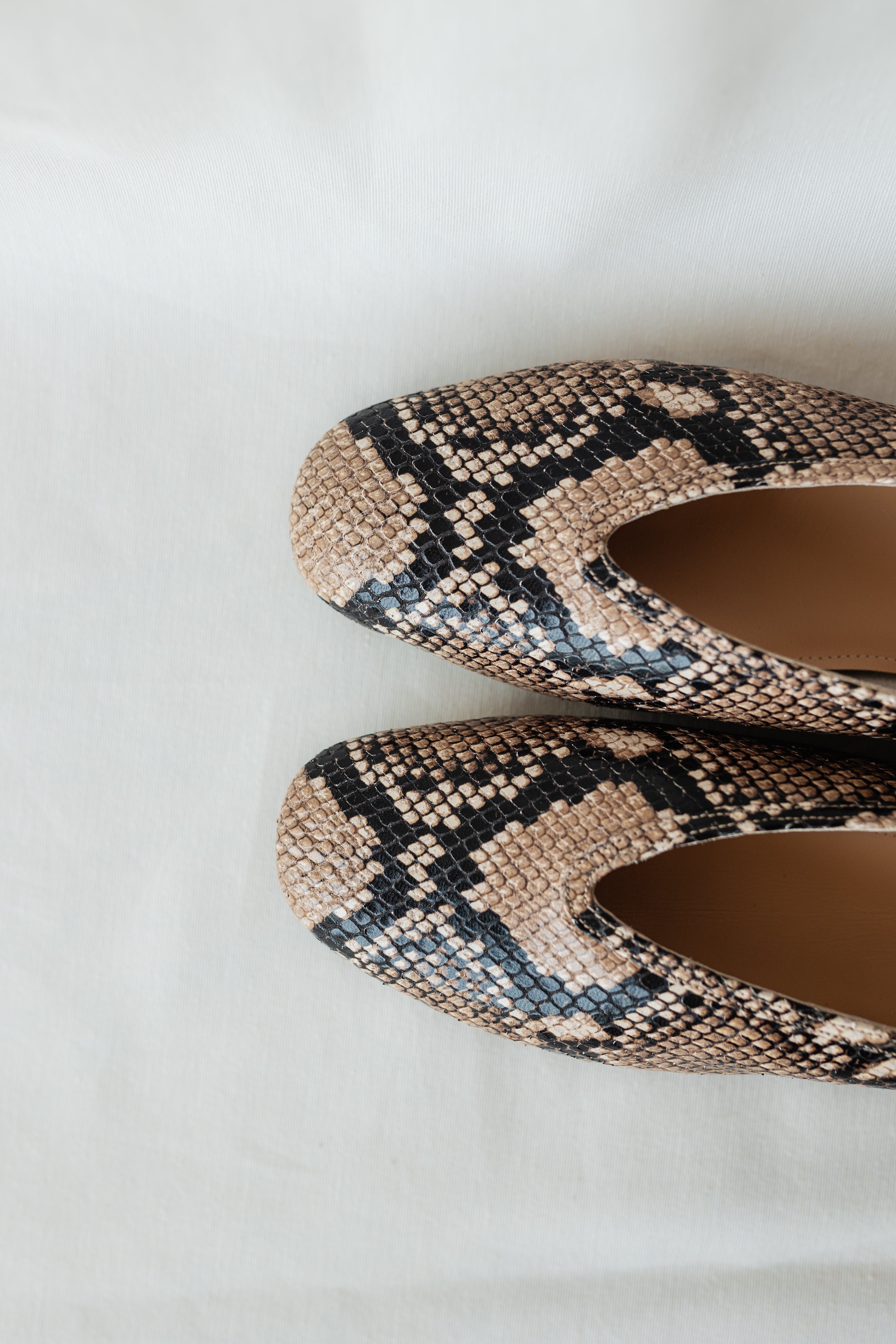 BAILARINA VALERIA PIEL EFECTO PITÓN NATURAL