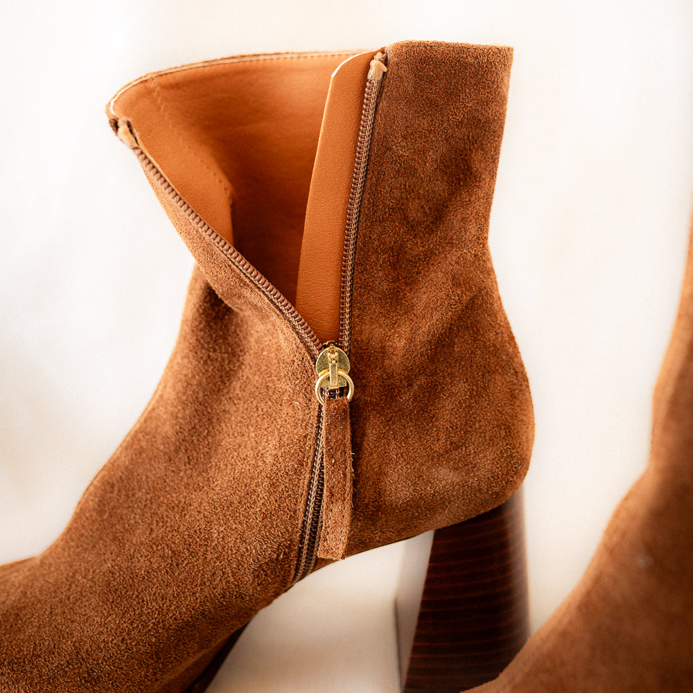 BOTÍN PAOLA ANTE MARRÓN TACÓN 7CM