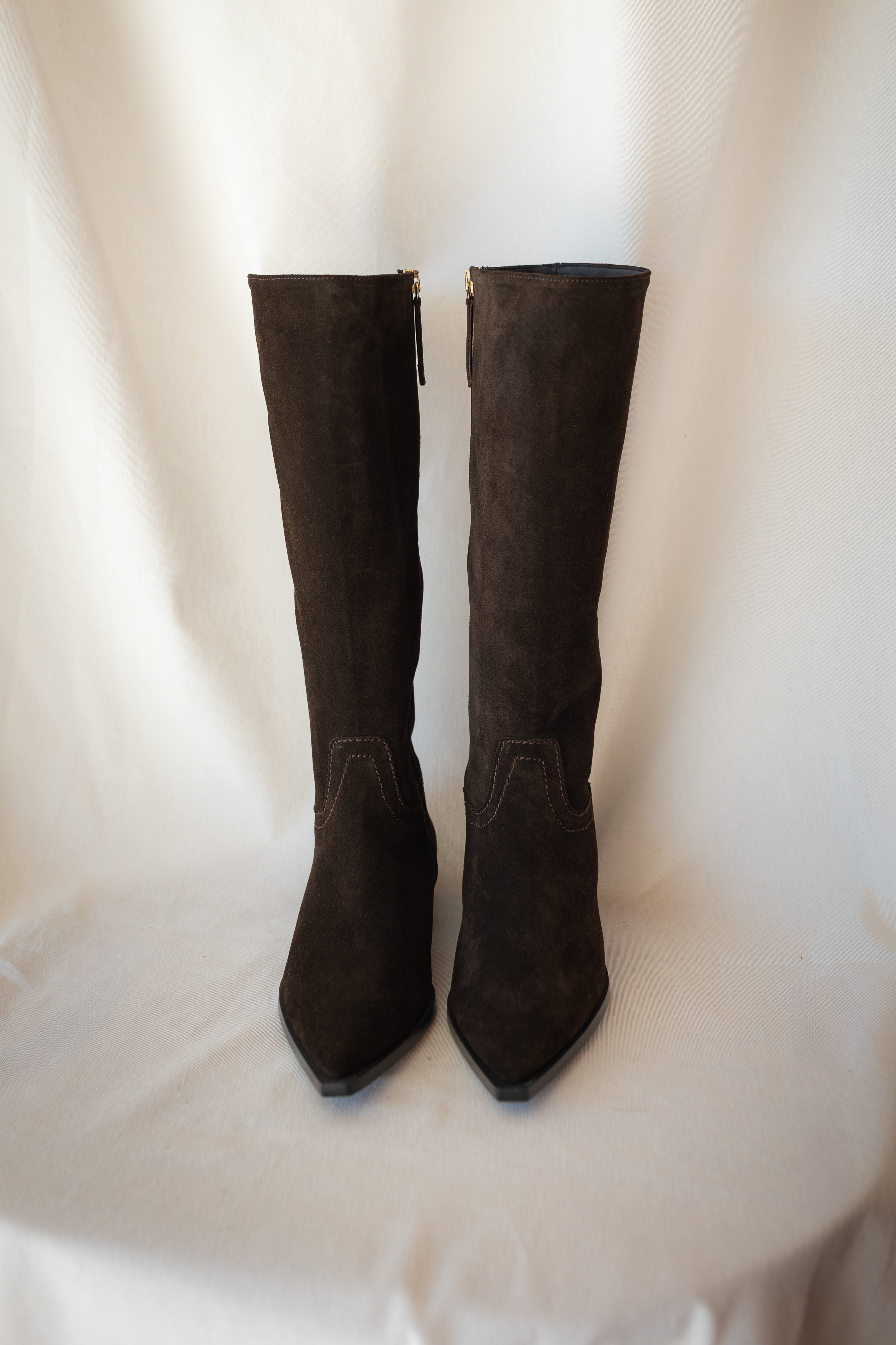 BOTA MARA ANTE MARRÓN CHOCOLATE TACÓN 2CM