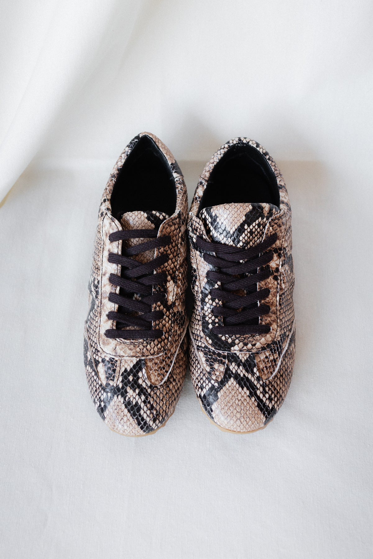 Sneaker Alberto Piel Efecto Pitón