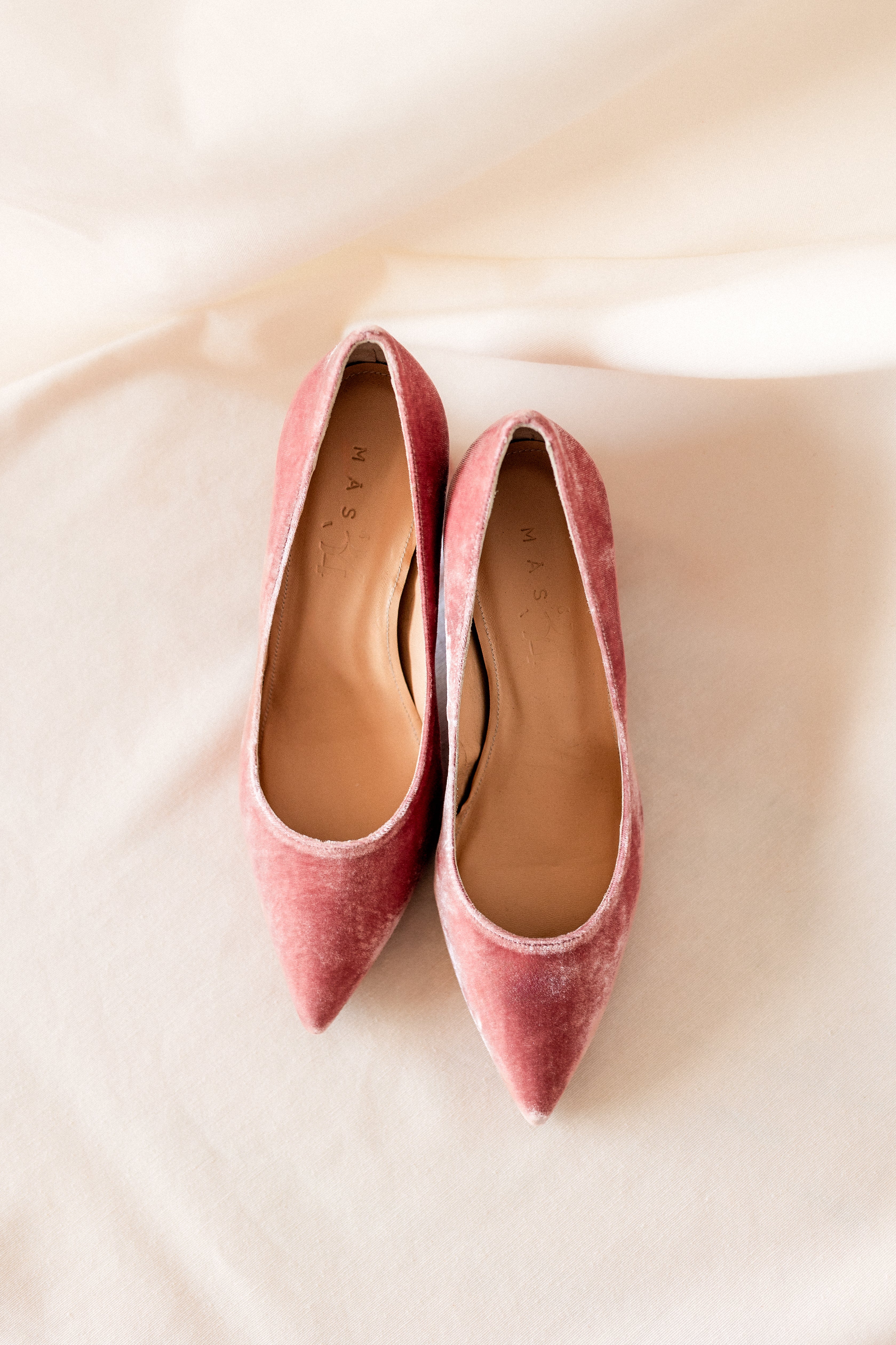 STILETTO NÚRIA PINK VELVET 6CM