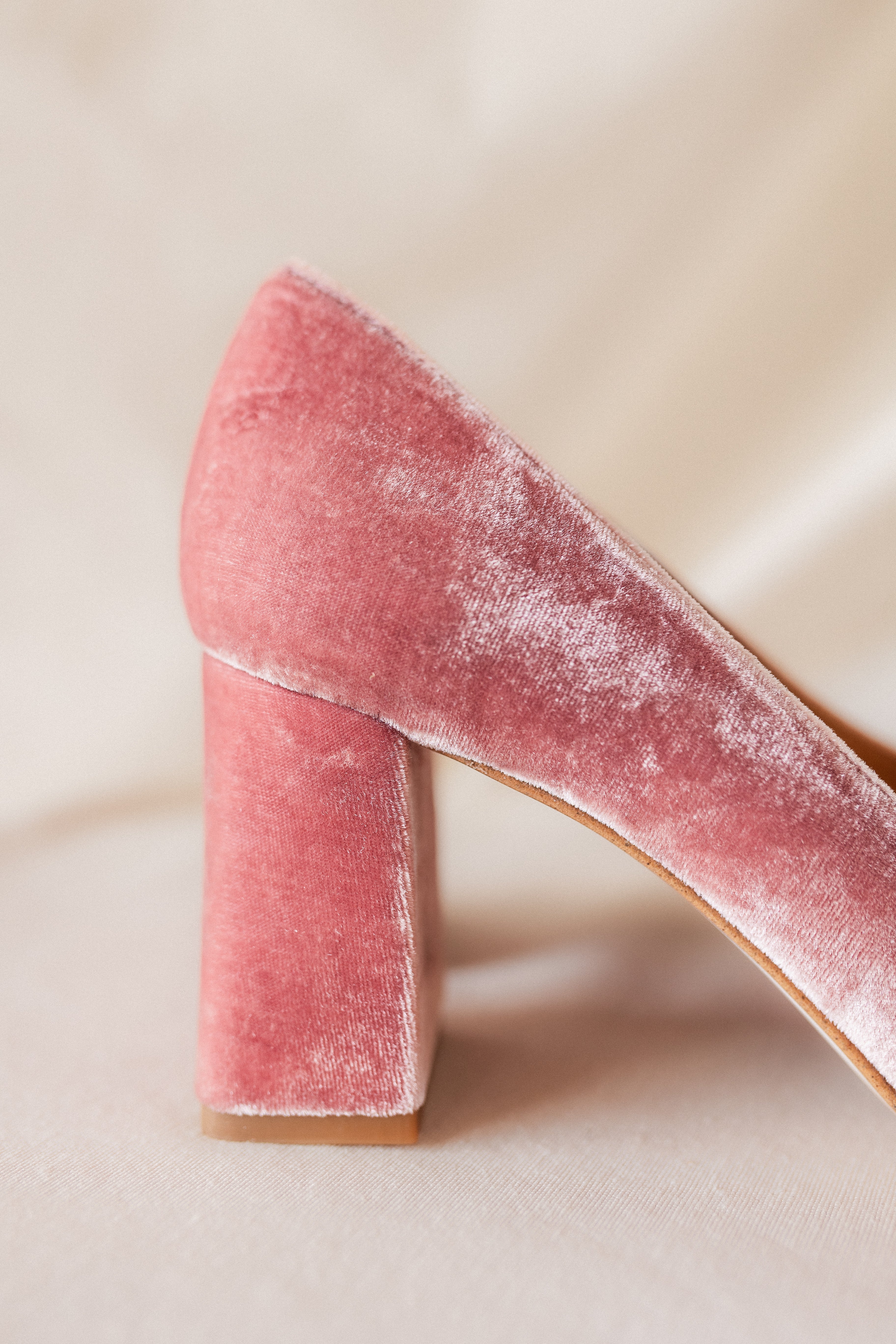 STILETTO NÚRIA PINK VELVET 6CM