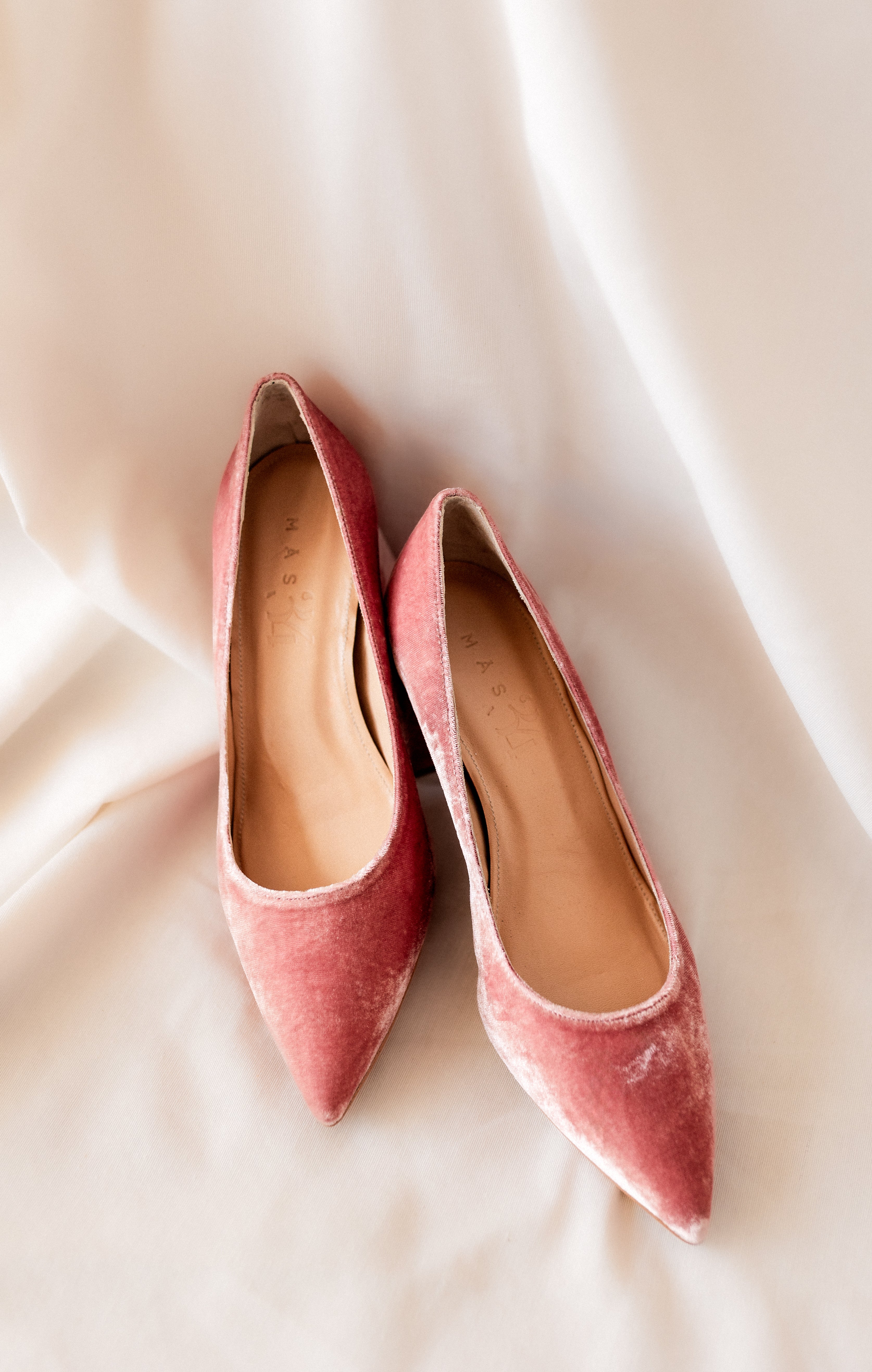 STILETTO NÚRIA PINK VELVET 6CM