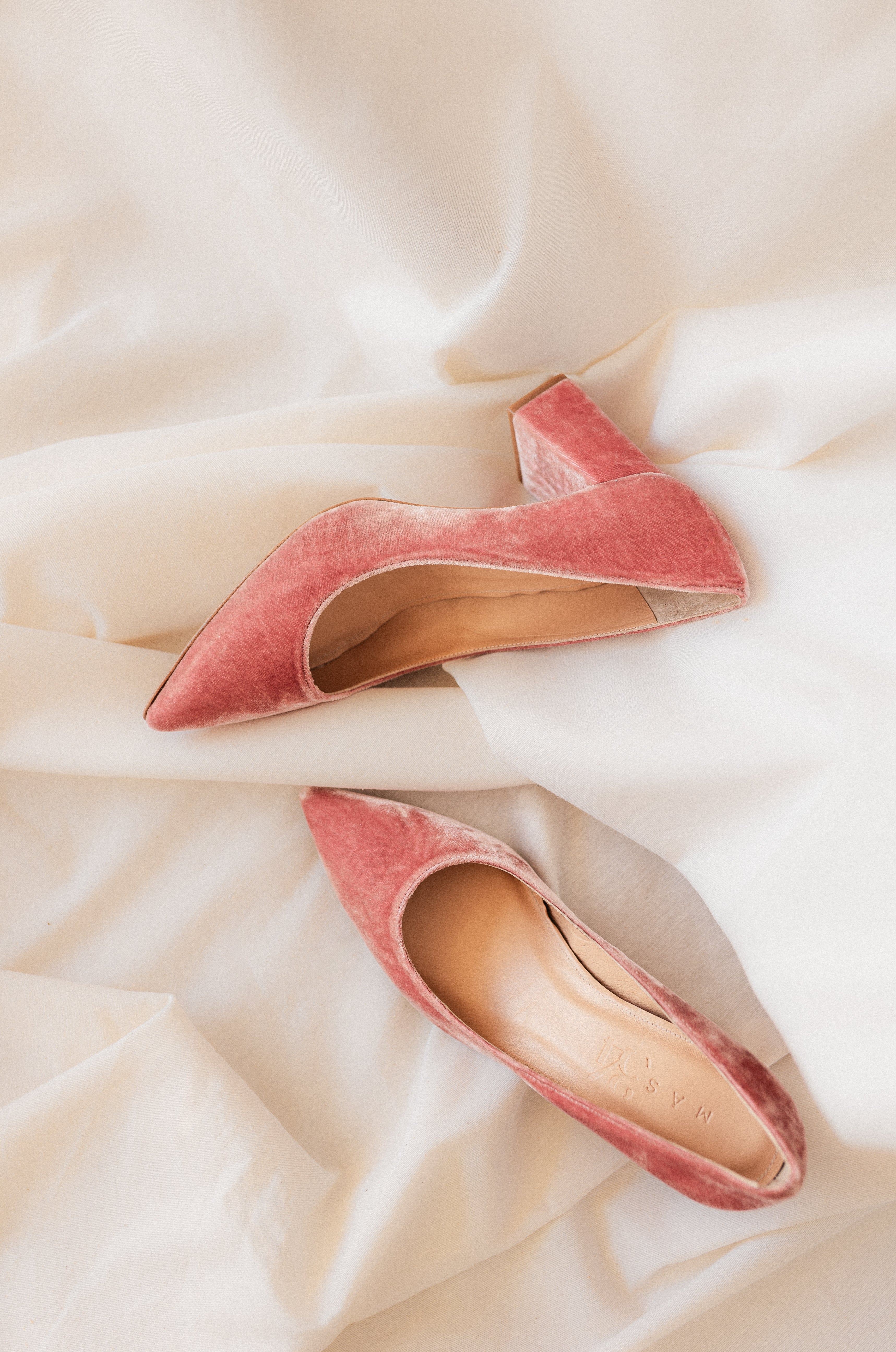 STILETTO NÚRIA PINK VELVET 6CM