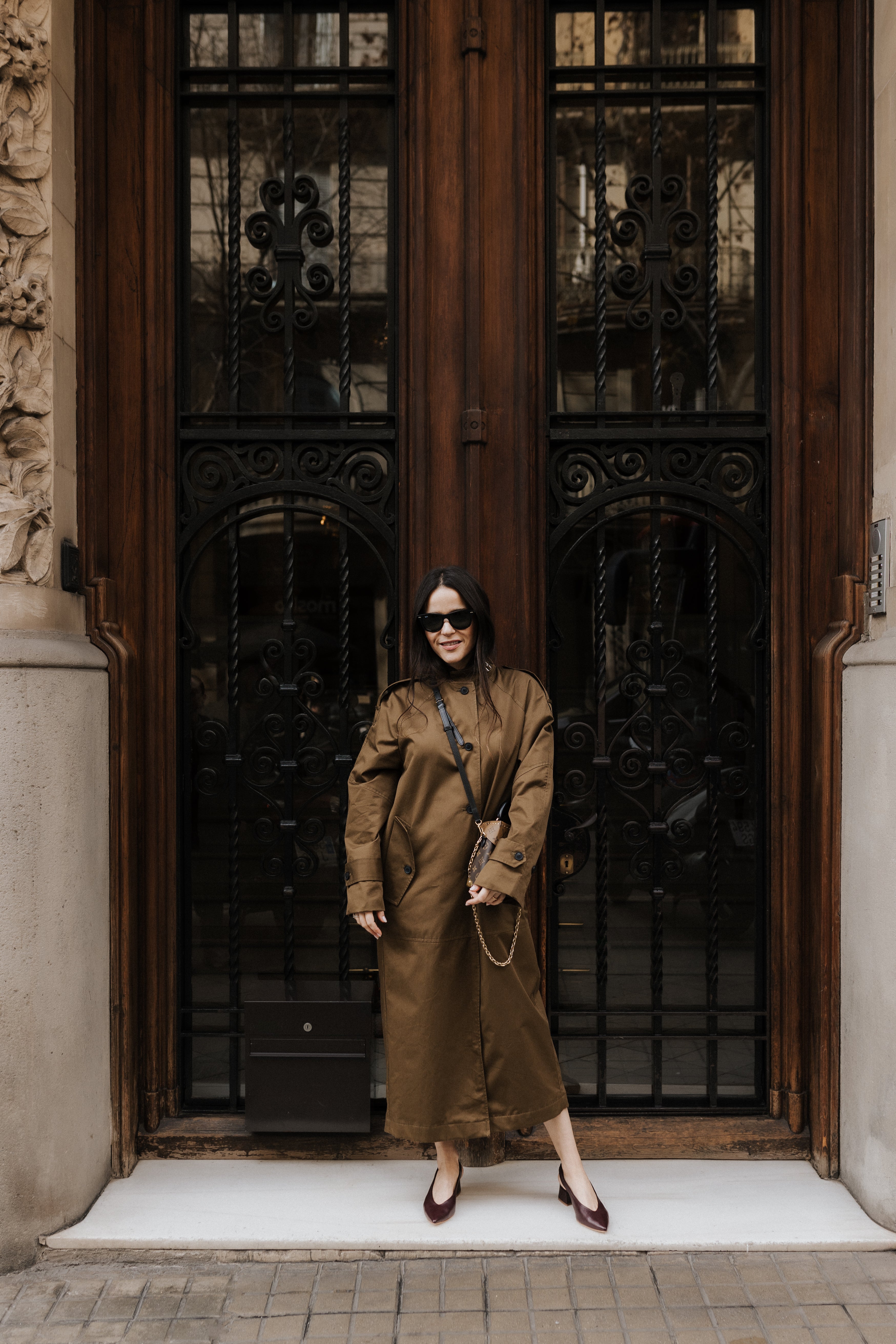 STILETTO GRETA BURGUNDY LEATHER 4CM HEEL