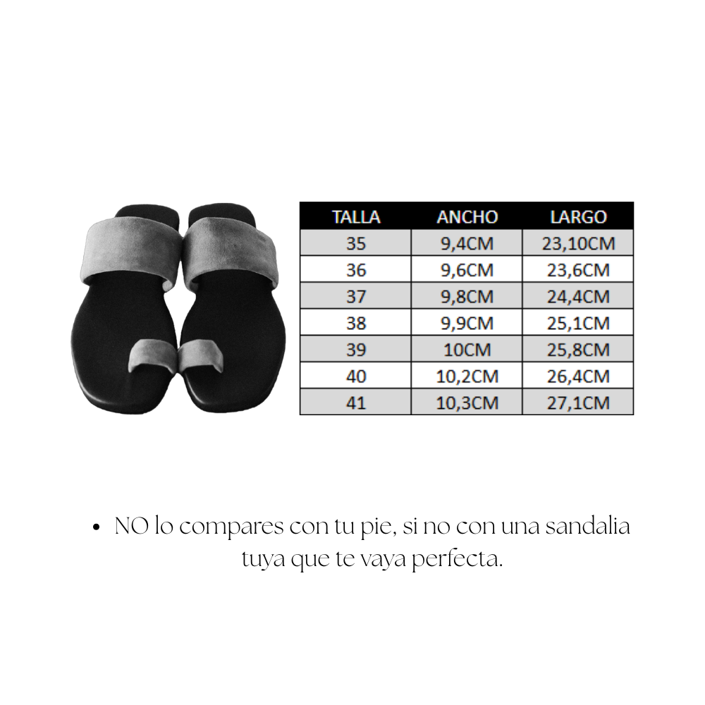 ALEJANDRA NATURAL SUEDE FLAT SANDAL