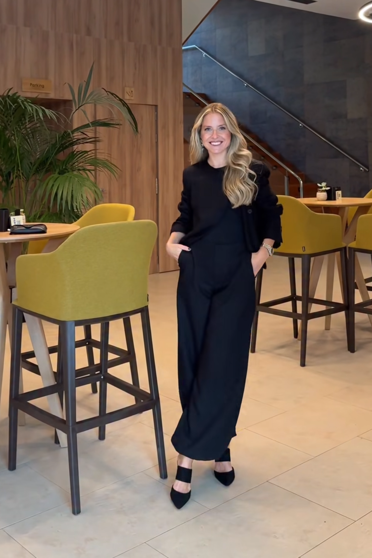 STILETTO ALBA CAMURÇA PRETA SALTO 8CM