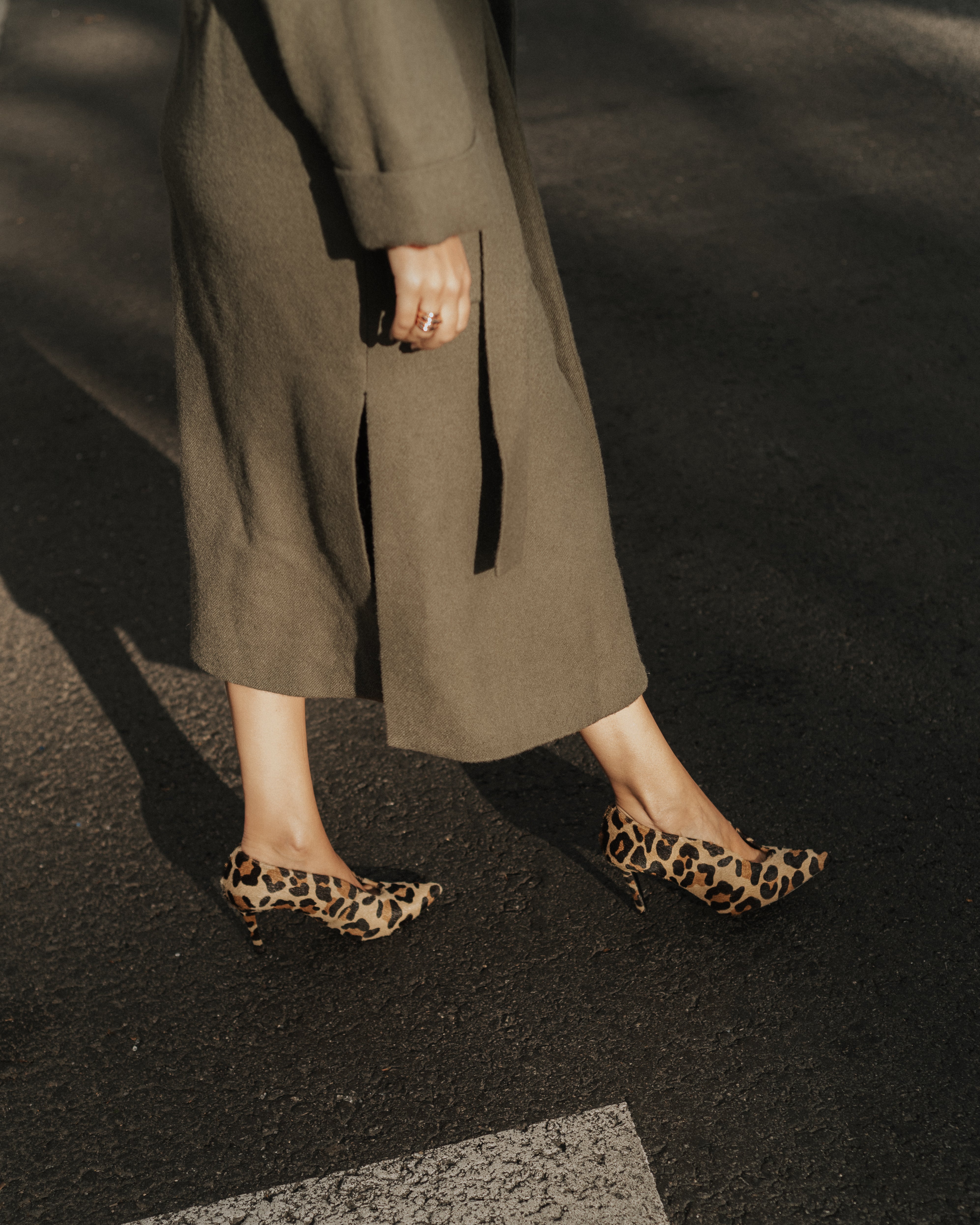 STILETTO AMALIA PIEL EFECTO LEOPARDO 8CM