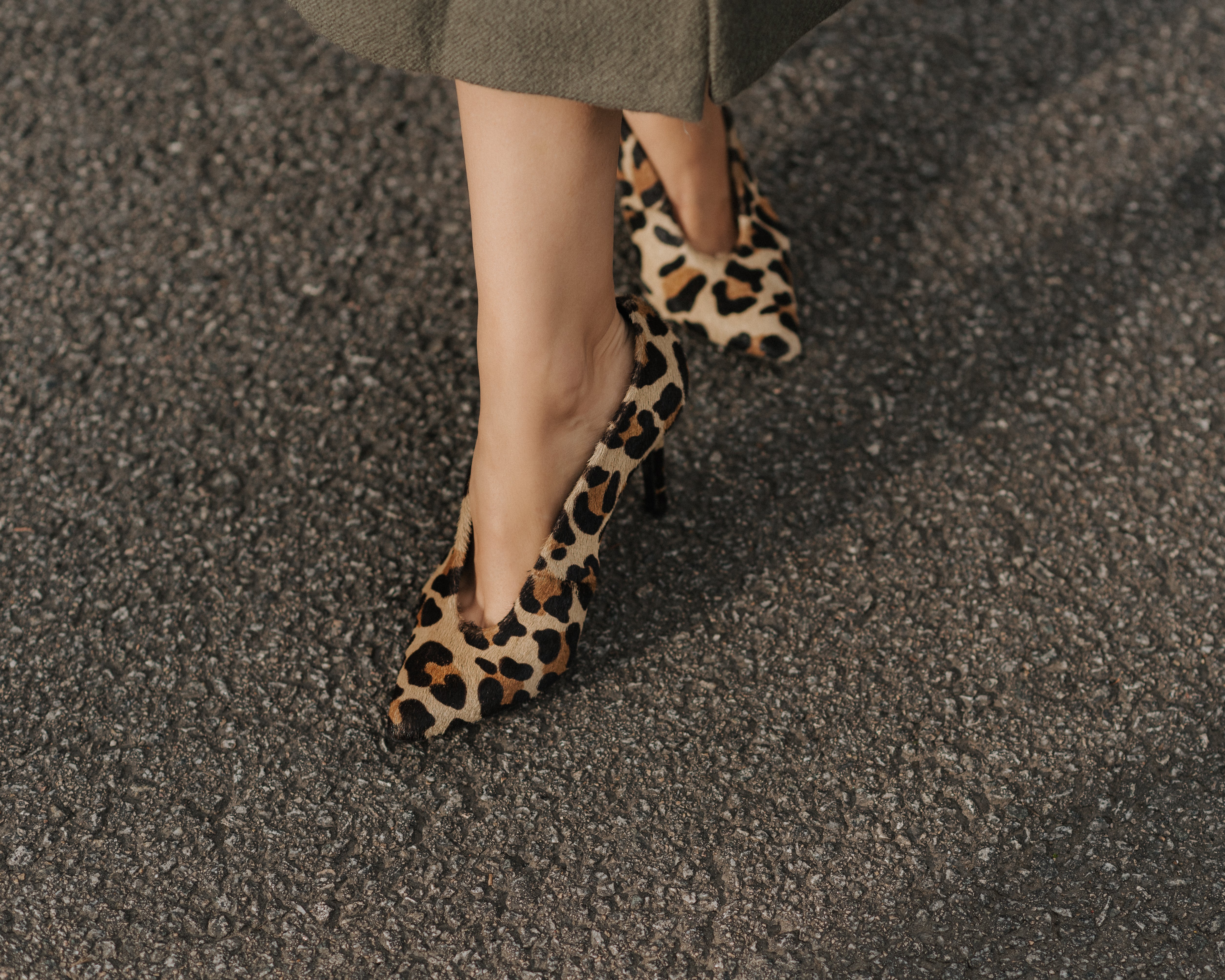 STILETTO AMALIA PIEL EFECTO LEOPARDO 8CM