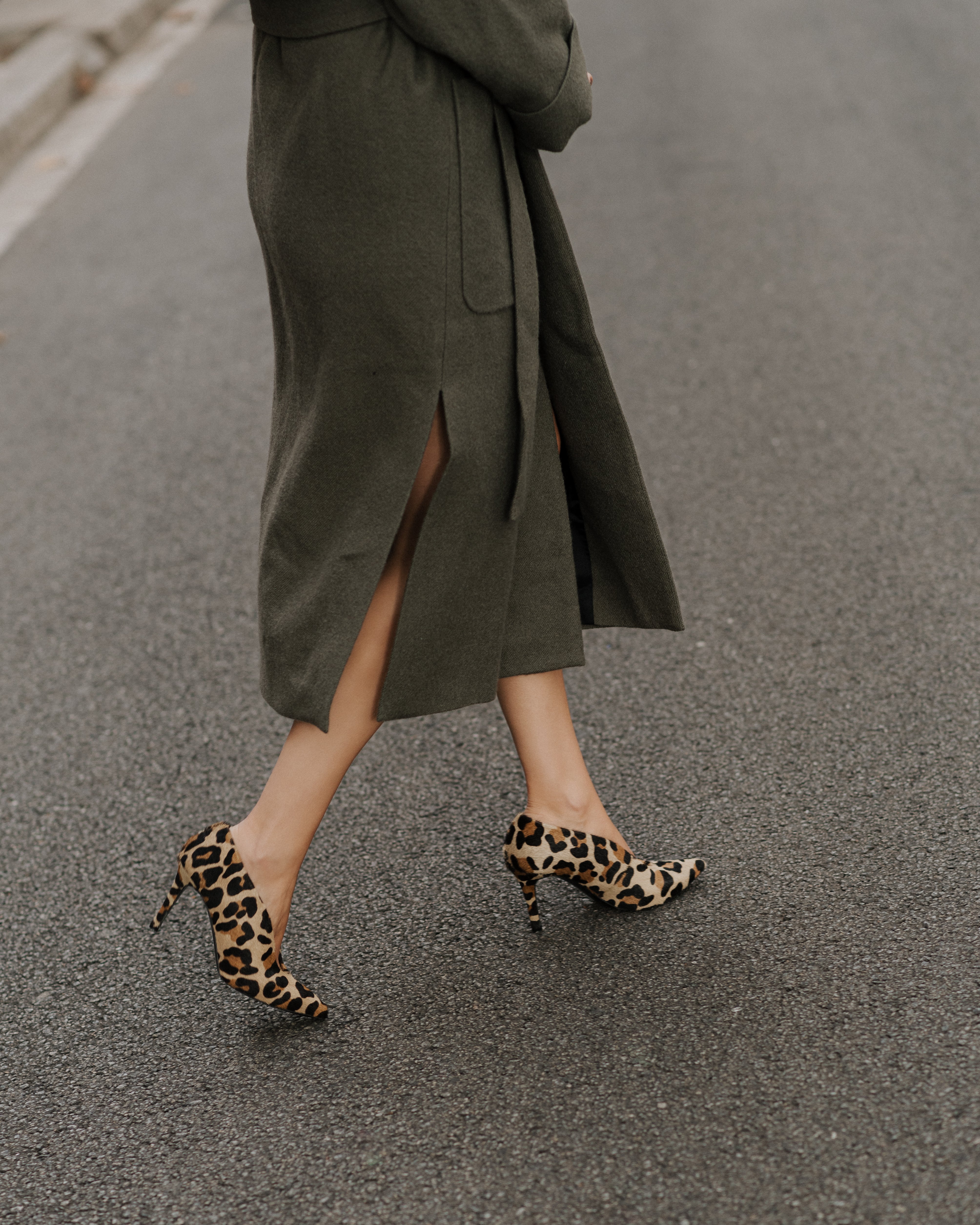 STILETTO AMALIA PIEL EFECTO LEOPARDO 8CM