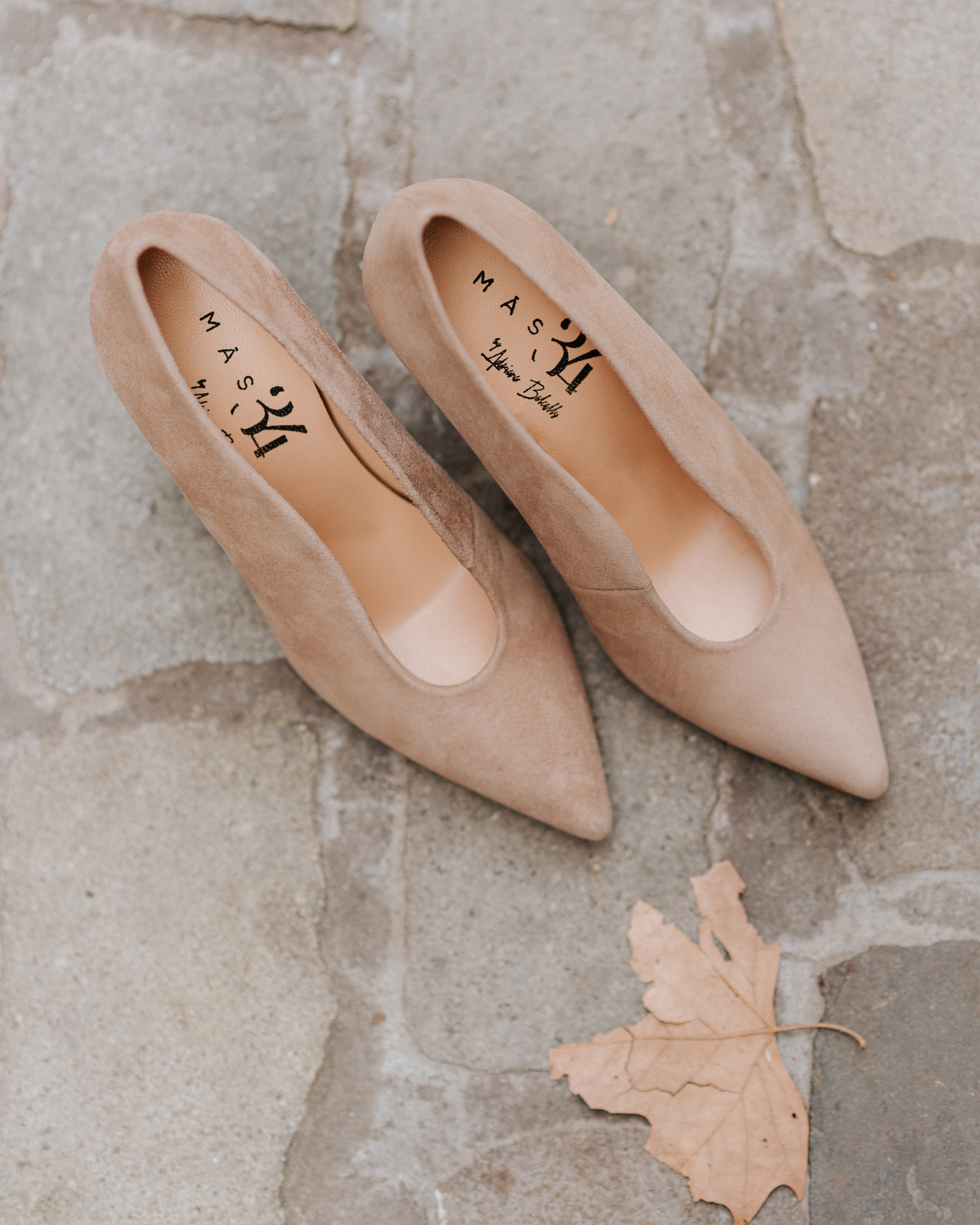 STILETTO AMALIA ANTE NATURAL TACÓN 8CM