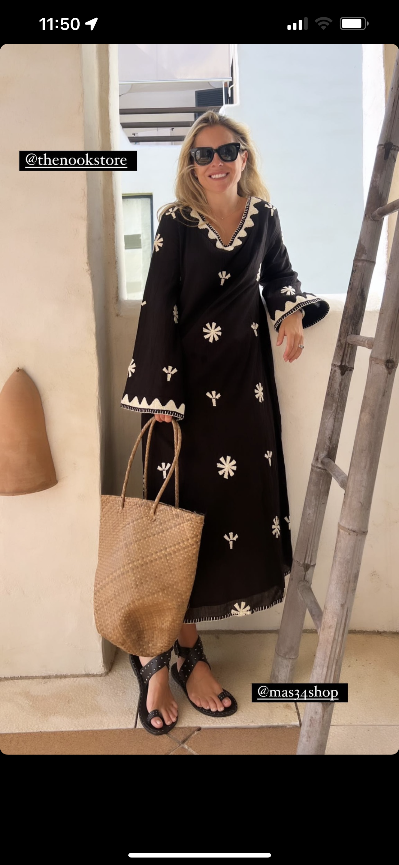 SANDALIA PLANA PABLO PIEL NEGRA