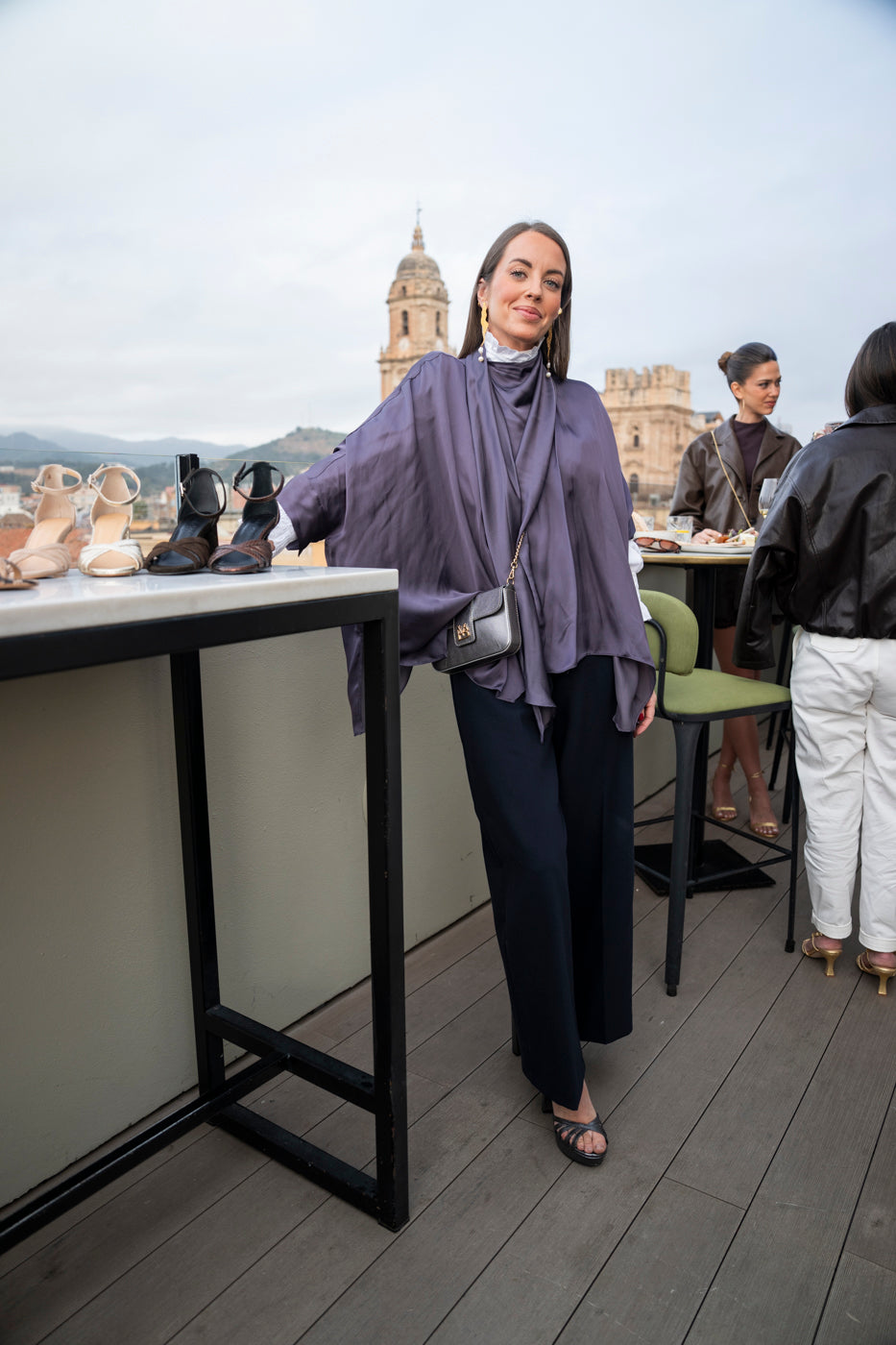 ELENA SANDAL ENGRAVED LEAD 10CM HEEL