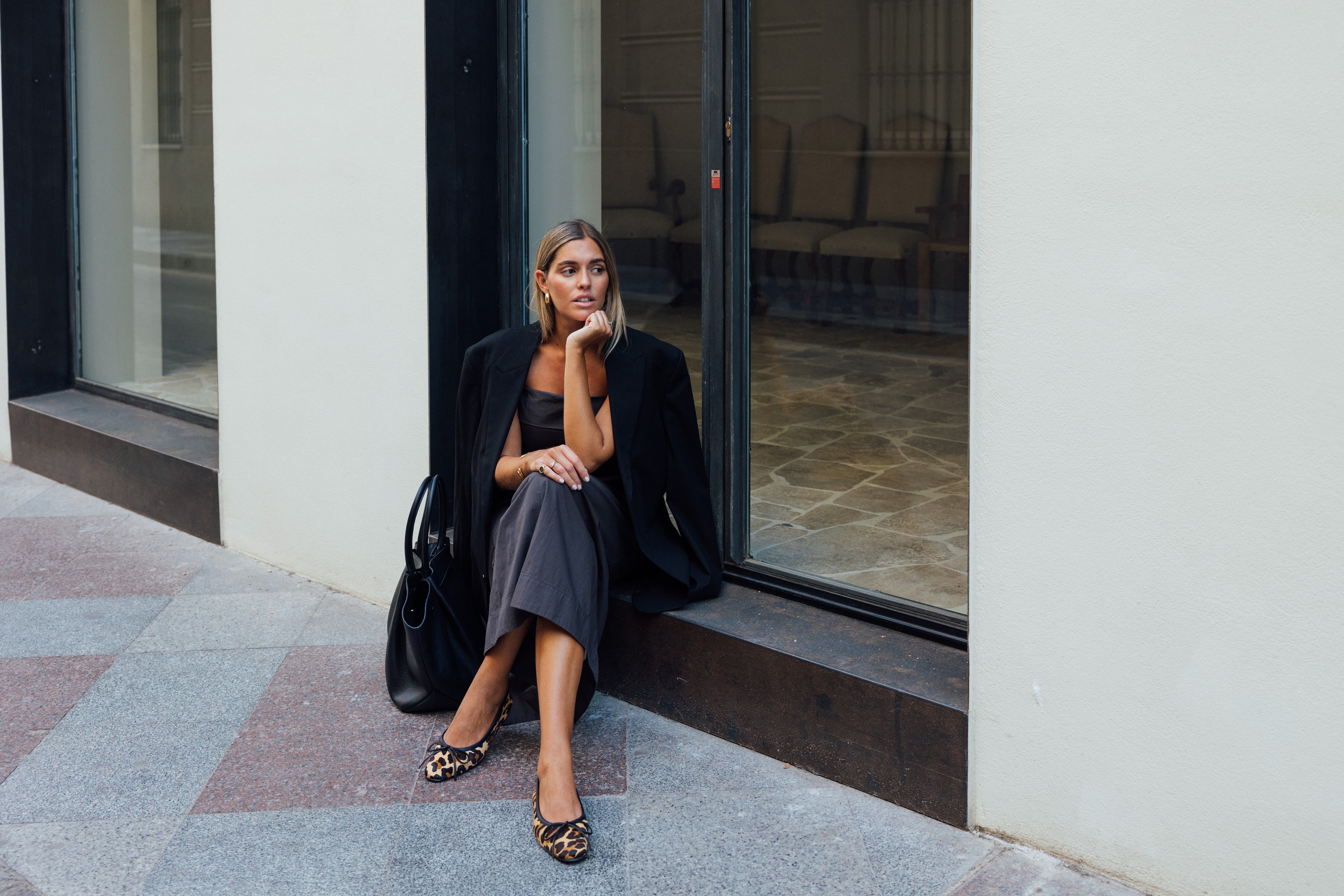 BAILARINA MONTSE LAZO PIEL EFECTO POTRO LEOPARDO