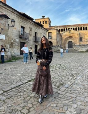 SILVIA LEAD LAMINATED LEATHER BOOT WITH 4CM HEEL