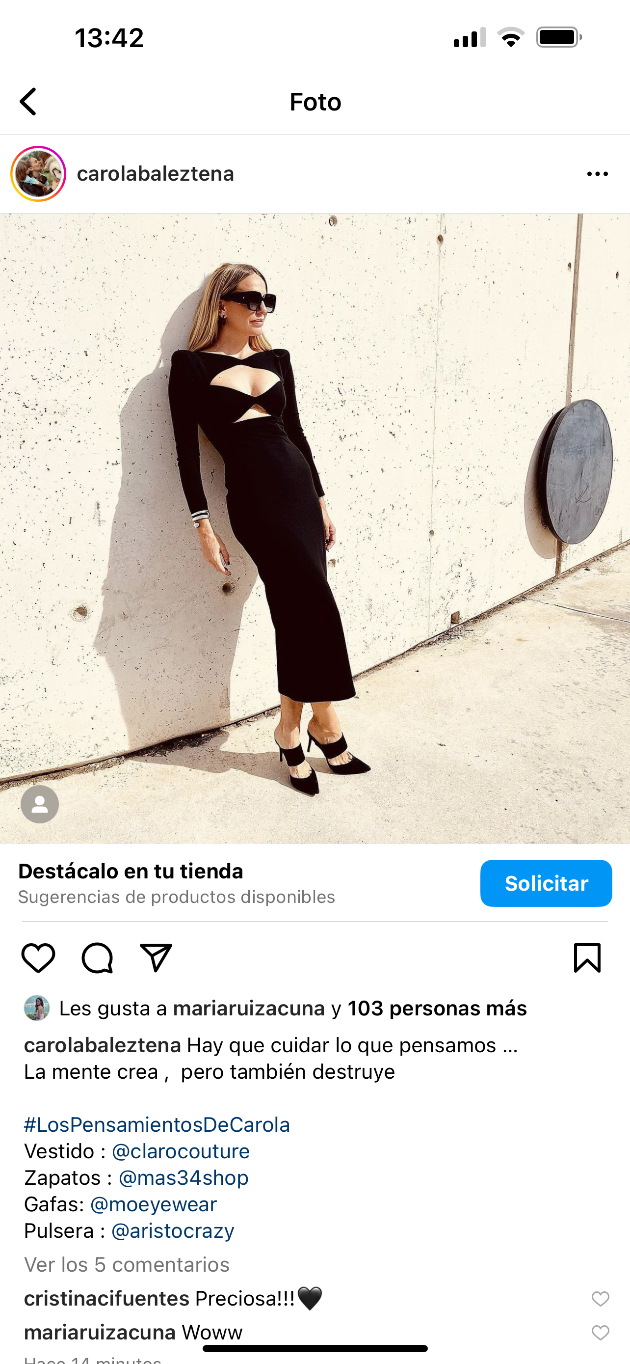 STILETTO ALBA BLACK SUEDE 8CM HEEL