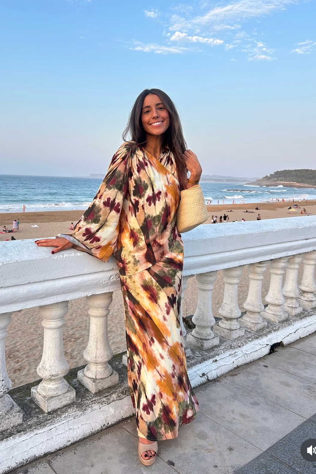 SANDALIA MAISA TACÓN 10CM PLATAFORMA LINO NATURAL