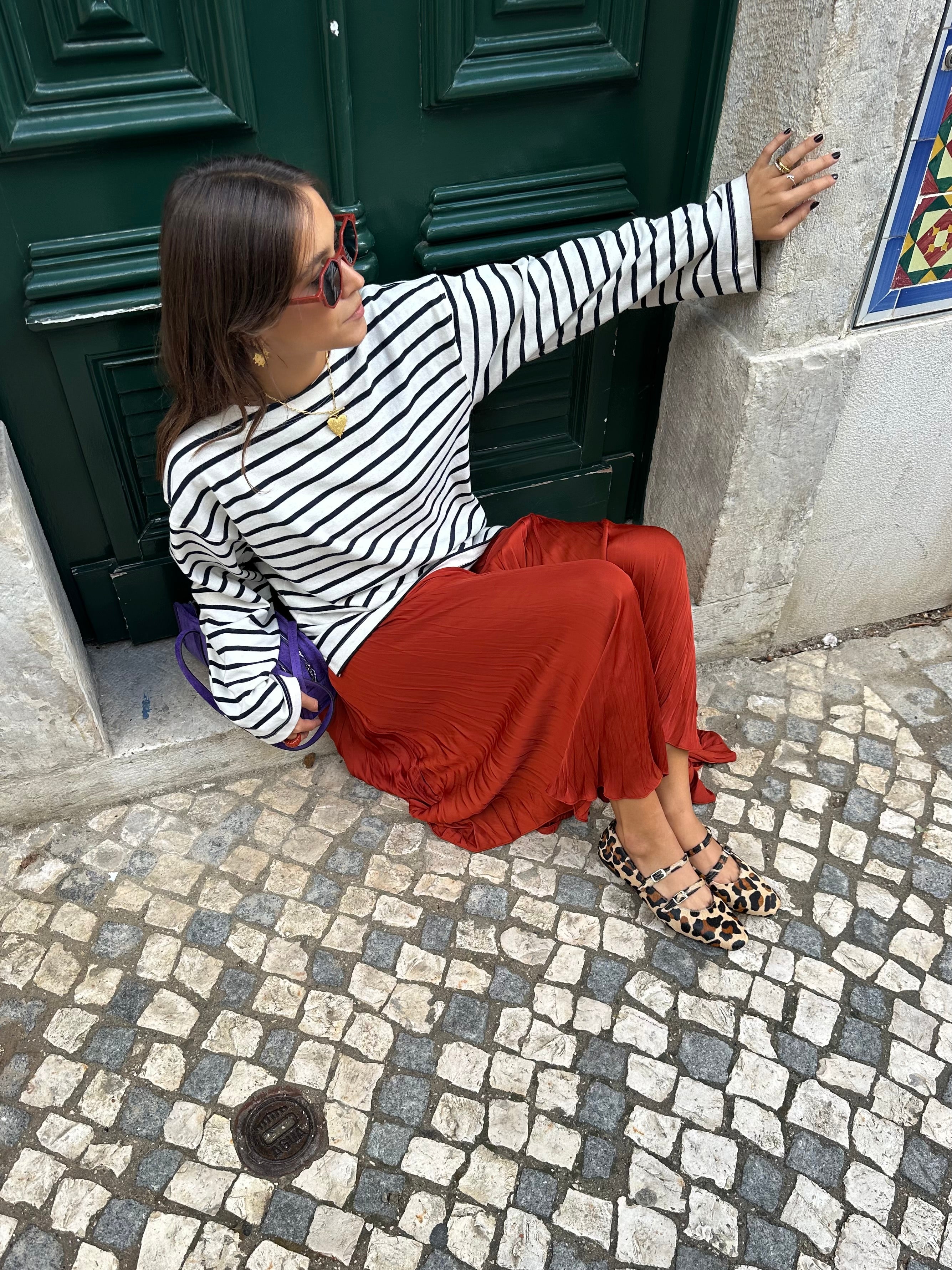 BAILARINA GEMA PIEL EFECTO POTRO LEOPARDO