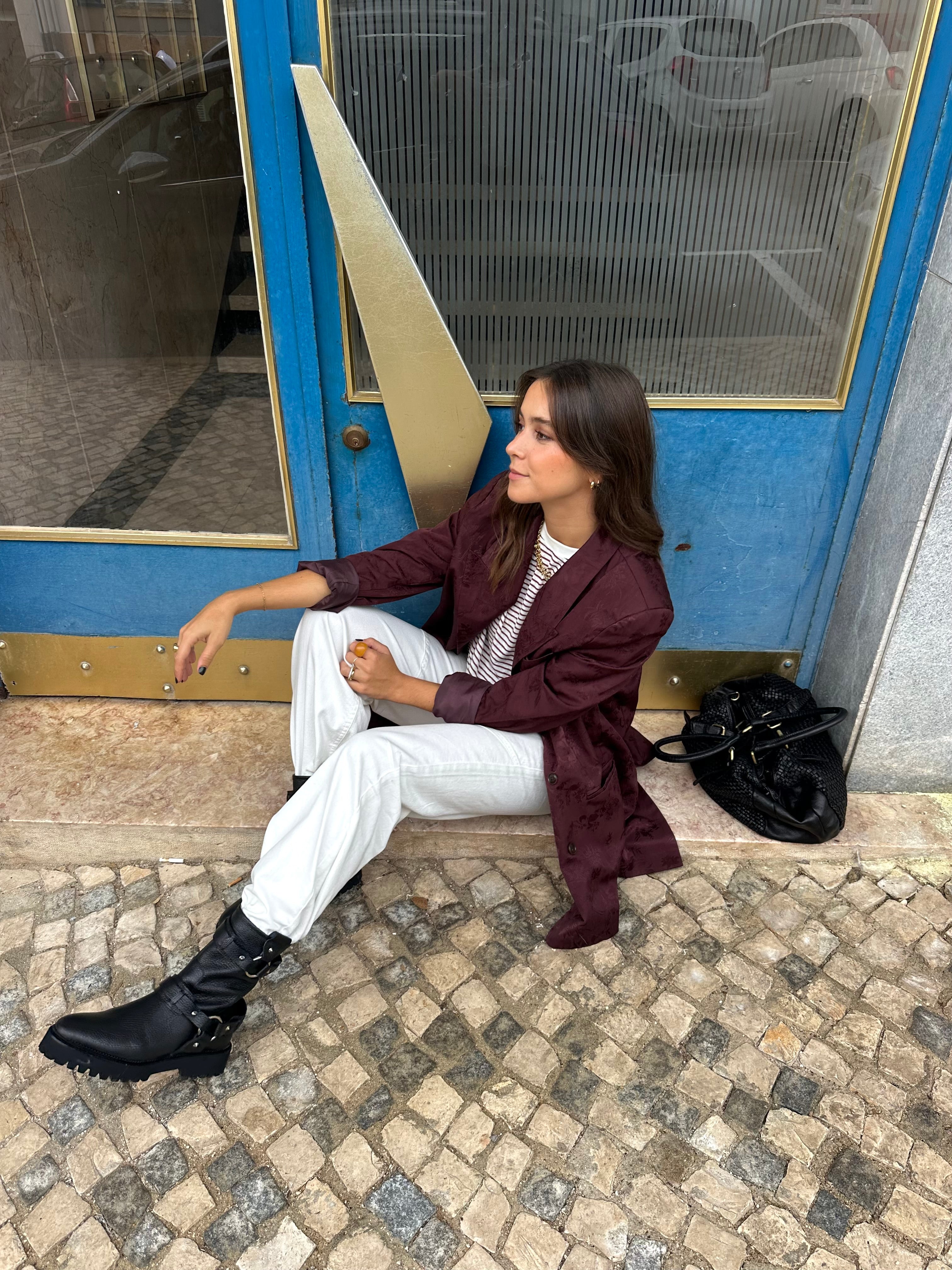 BOTA MOTERA NANI PIEL NEGRA