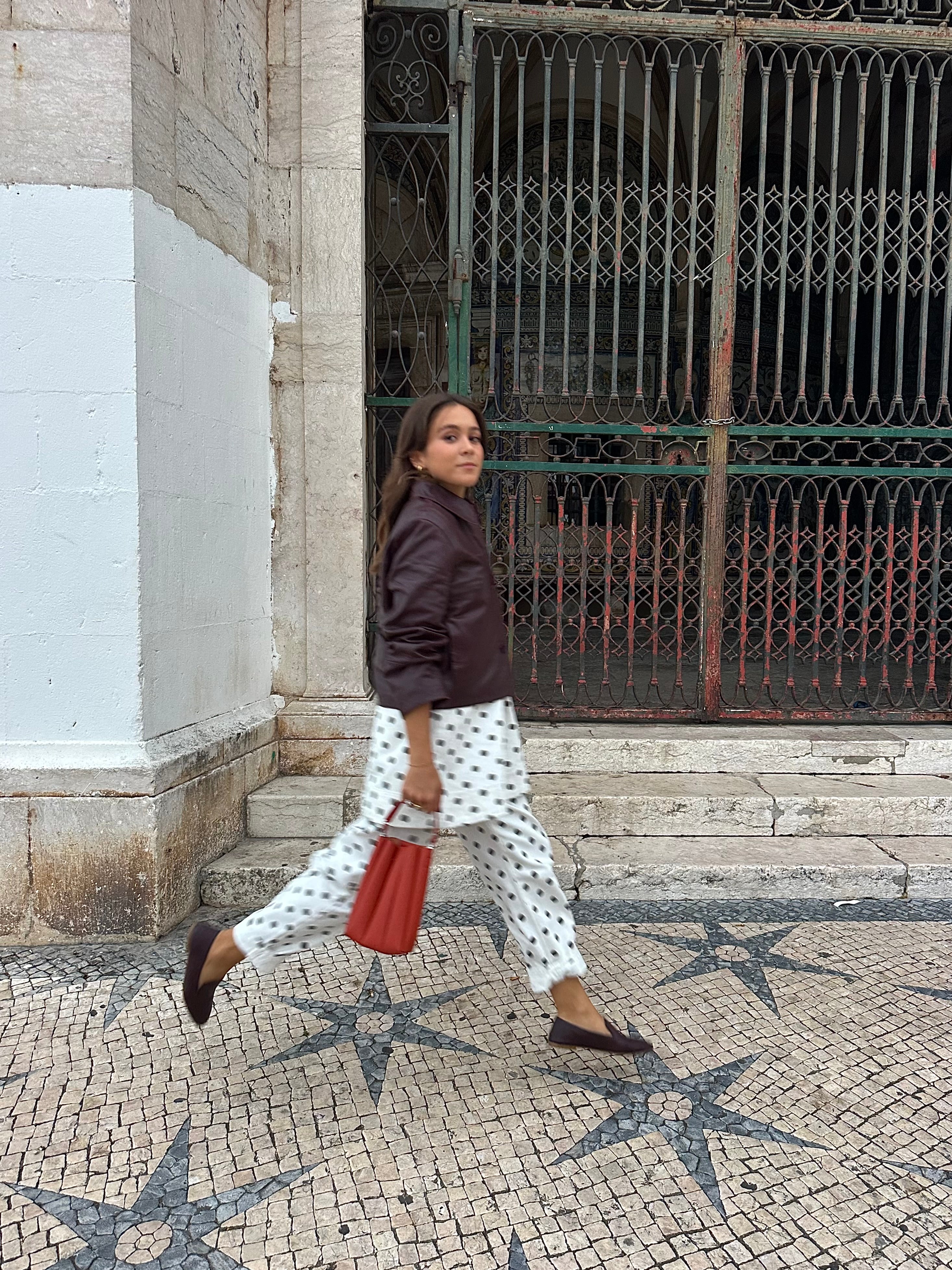 MOCASÍN BLANCA PIEL BURDEOS