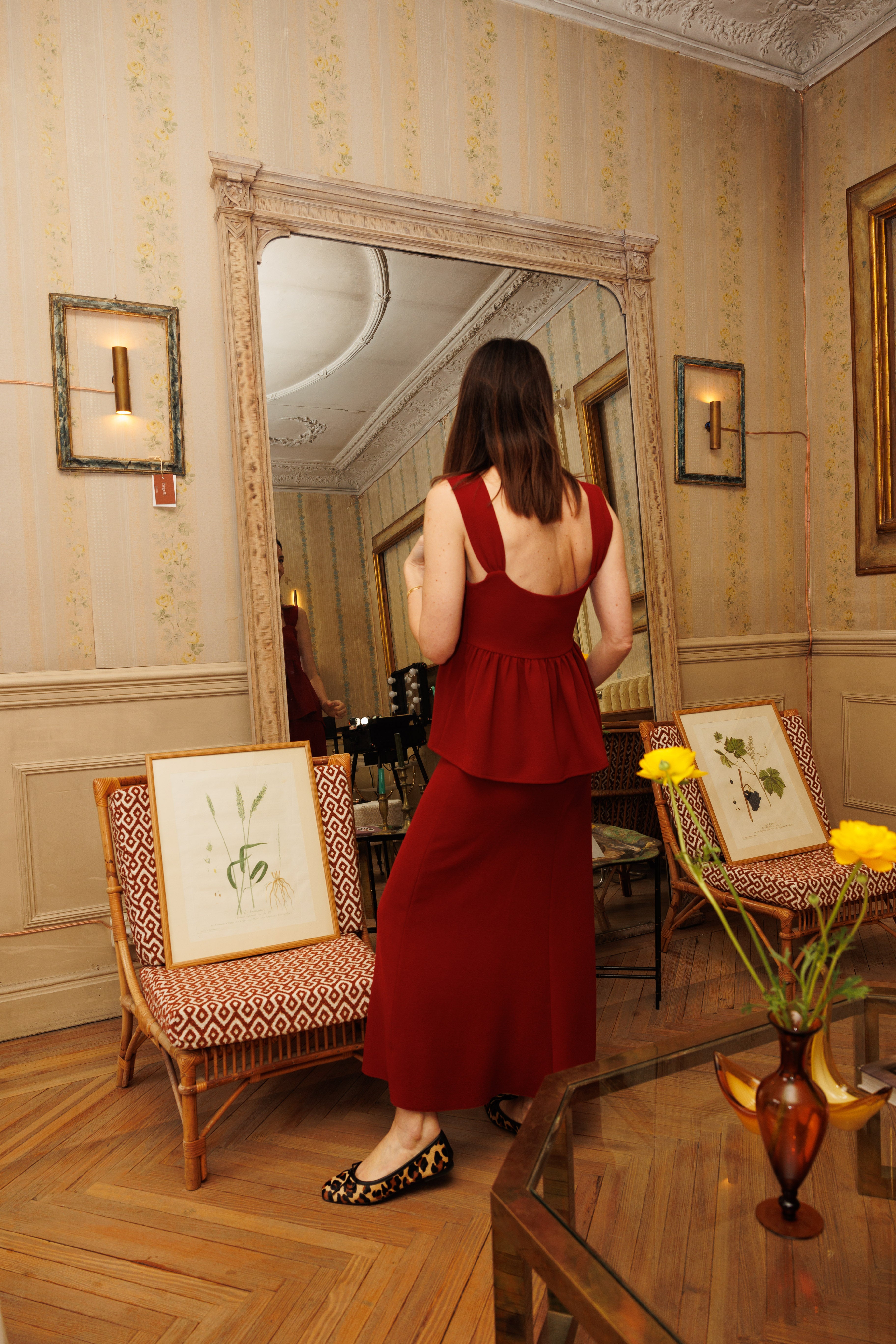 BAILARINA MONTSE LAZO PIEL EFECTO POTRO LEOPARDO