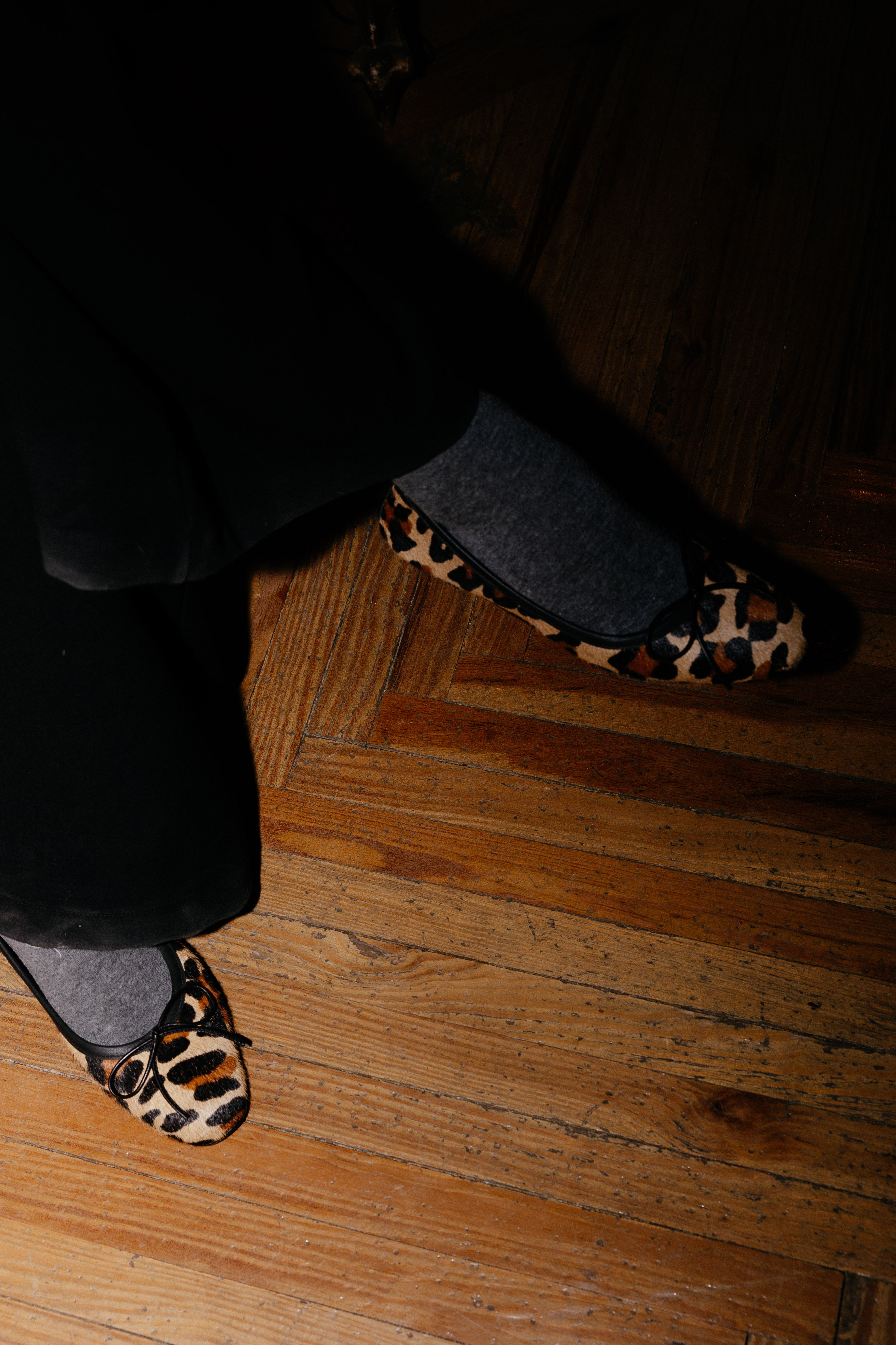 BAILARINA MONTSE LAZO PIEL EFECTO POTRO LEOPARDO