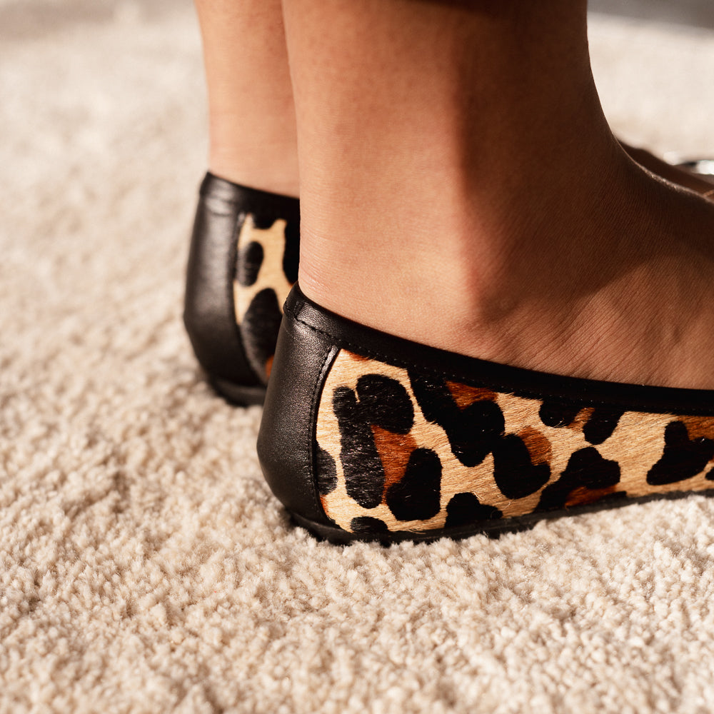 BAILARINA MONTSE LAZO PIEL EFECTO POTRO LEOPARDO
