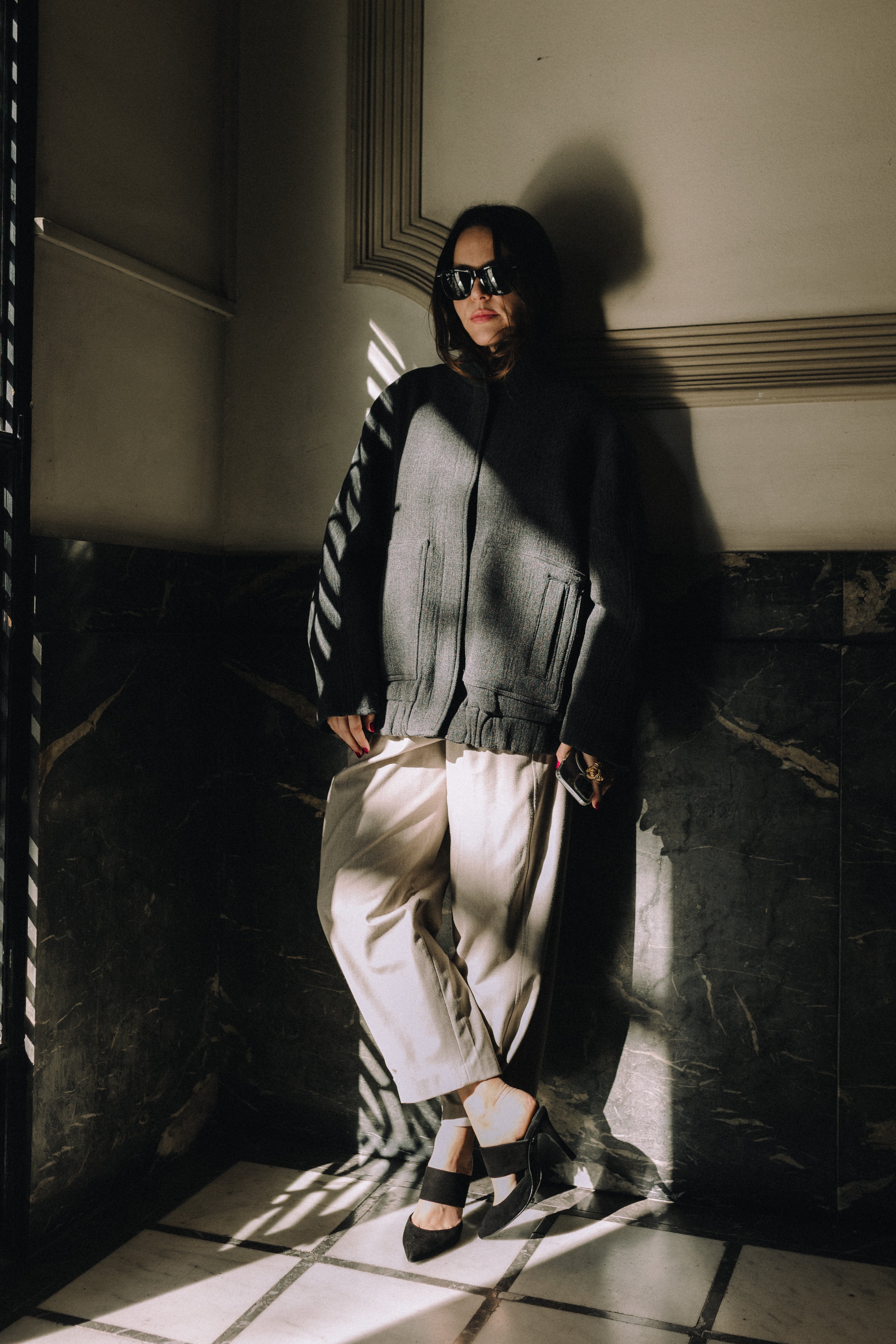 STILETTO ALBA BLACK SUEDE 8CM HEEL