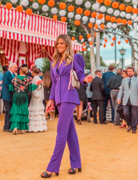 SANDALIA MÓNICA PIEL EFECTO COCO NEGRO TACÓN 10CM