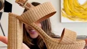 Video explicativo sandalia Mónica lino natural