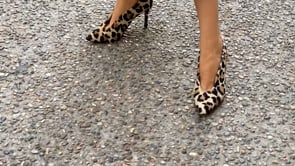 Stilettos leopardo muy cómodos y elegantes