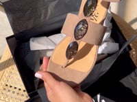 Sandalia plana verano mujer con piedras perfecta para invitada de boda bautizo y comunion