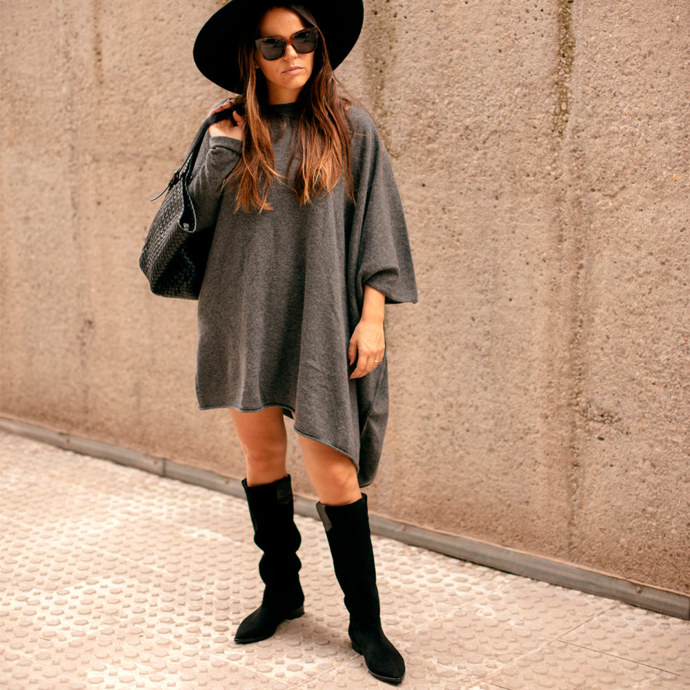 Bota plana mujer cómoda atemporal combina con todo