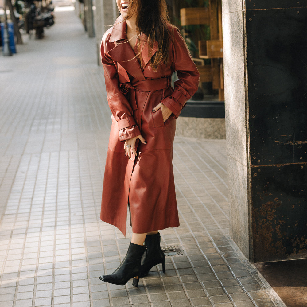 Look outfit otoño invierno botines de tacón negro