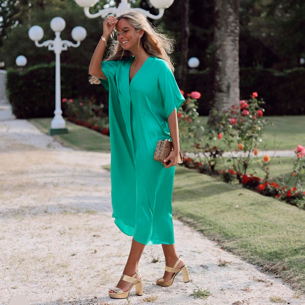 Sandalia de tacón grueso y plataforma muy cómodo perfecto para bodas, bautizos y comuniones en piel oro