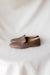 MOCASÍN BLANCA PIEL TAUPE